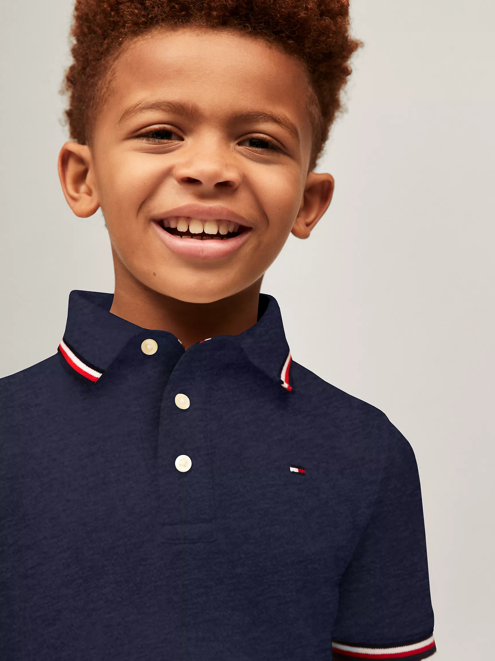 Рубашка-поло для мальчиков Tommy Hilfiger, Детское поло с коротким рукавом и влагоотводящей технологией Tommy