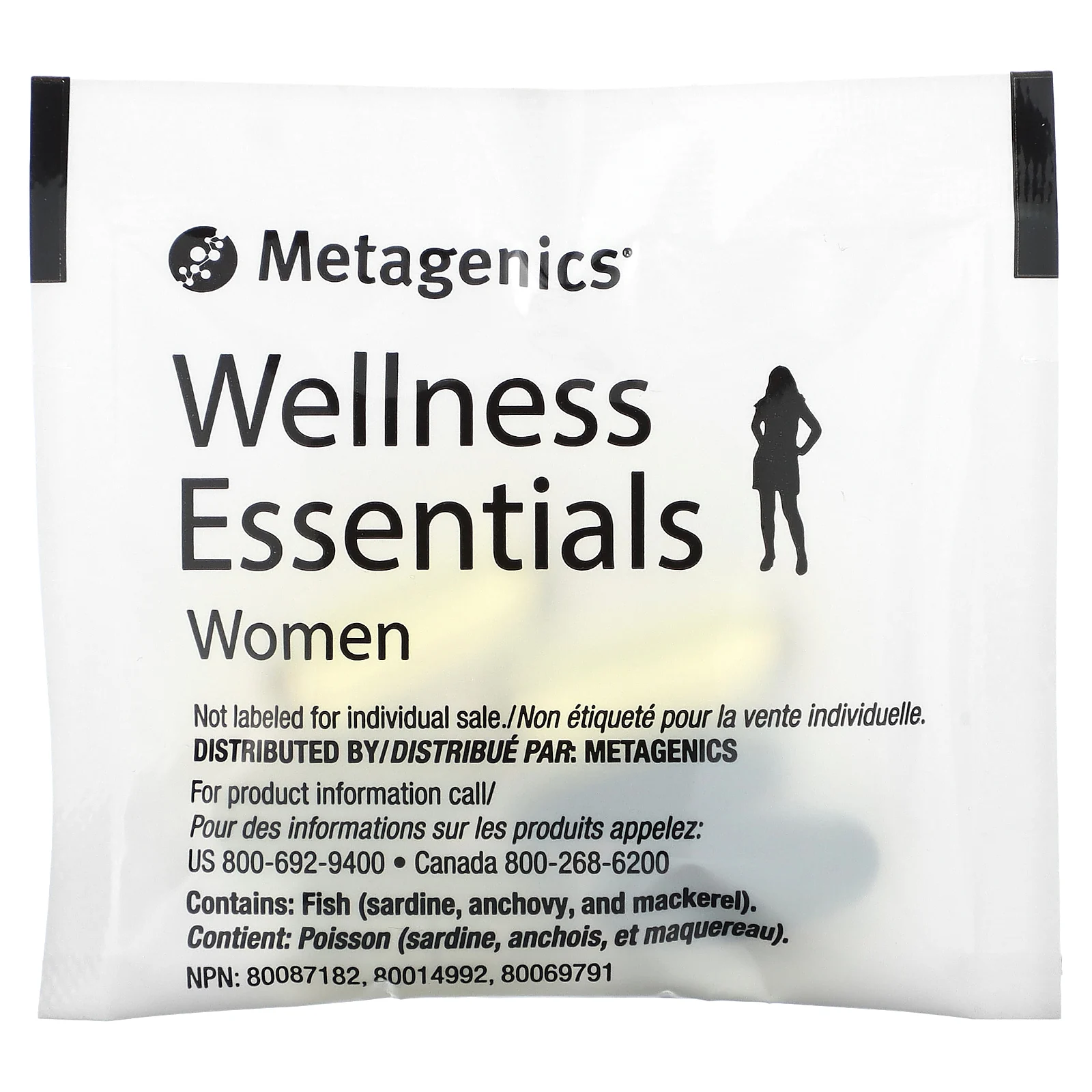 Metagenics, Wellness Essentials, для женщин, 30 пакетиков