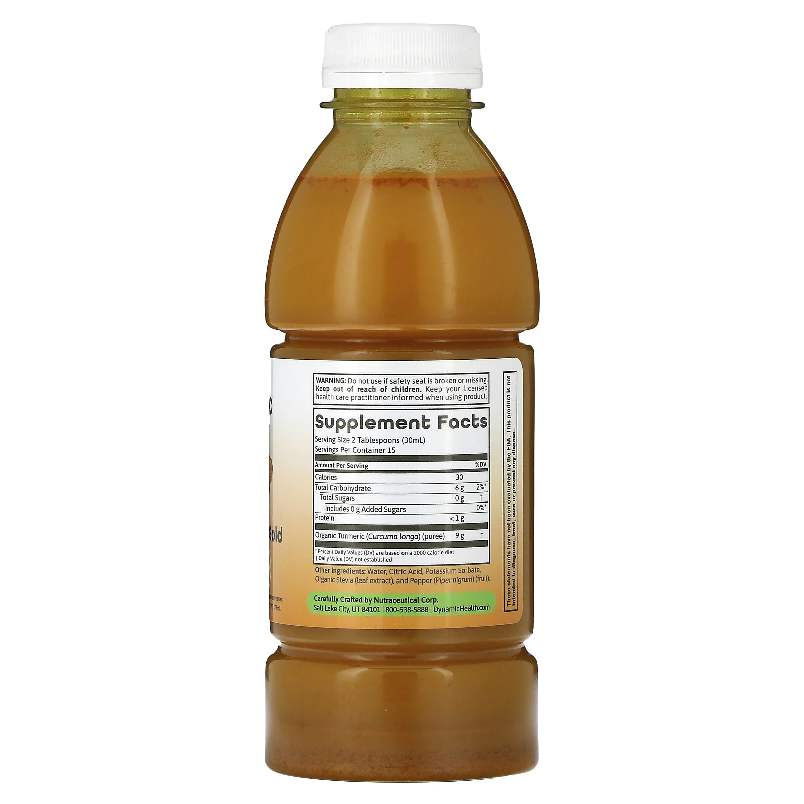 Dynamic Health, Turmeric Gold, куркума, 473 мл (16 жидк. унций)