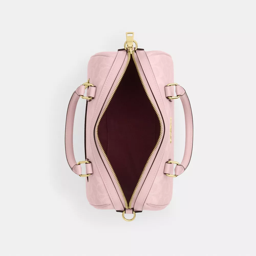 Сумка COACH Rowan Satchel Bag In Signature Canvas