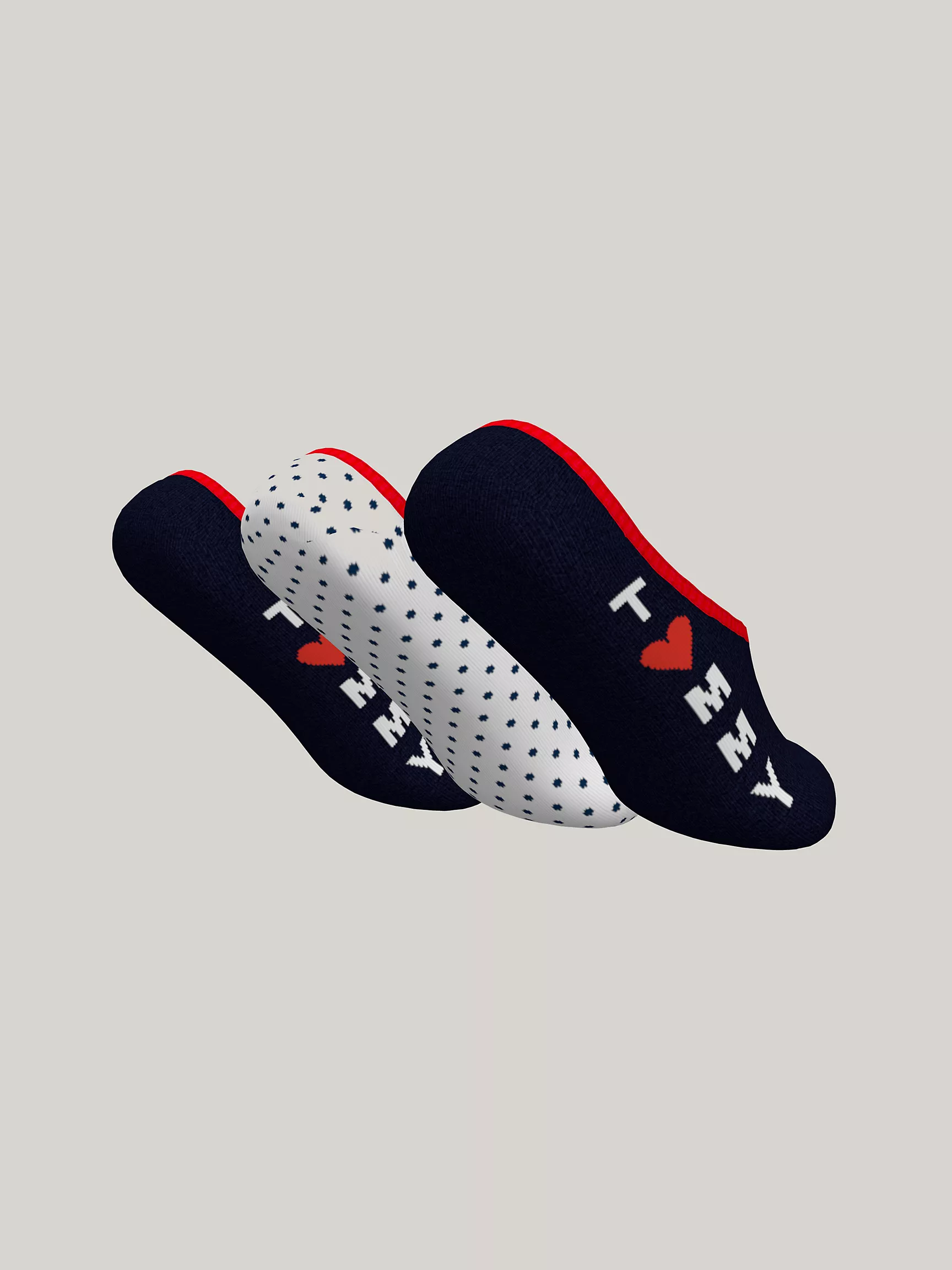 Носки для девочек Tommy Hilfiger, Детские укороченные носки (набор 3 шт.)