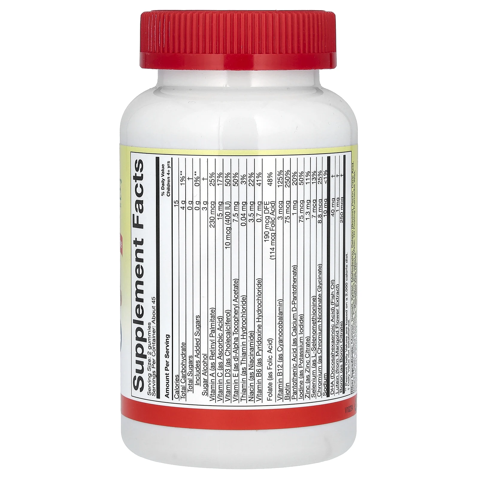 ChildLife Essentials, Мультивитаминные жевательные мармеладки, без сахара, натуральная клубника и лимон, 90 жевательных таблеток