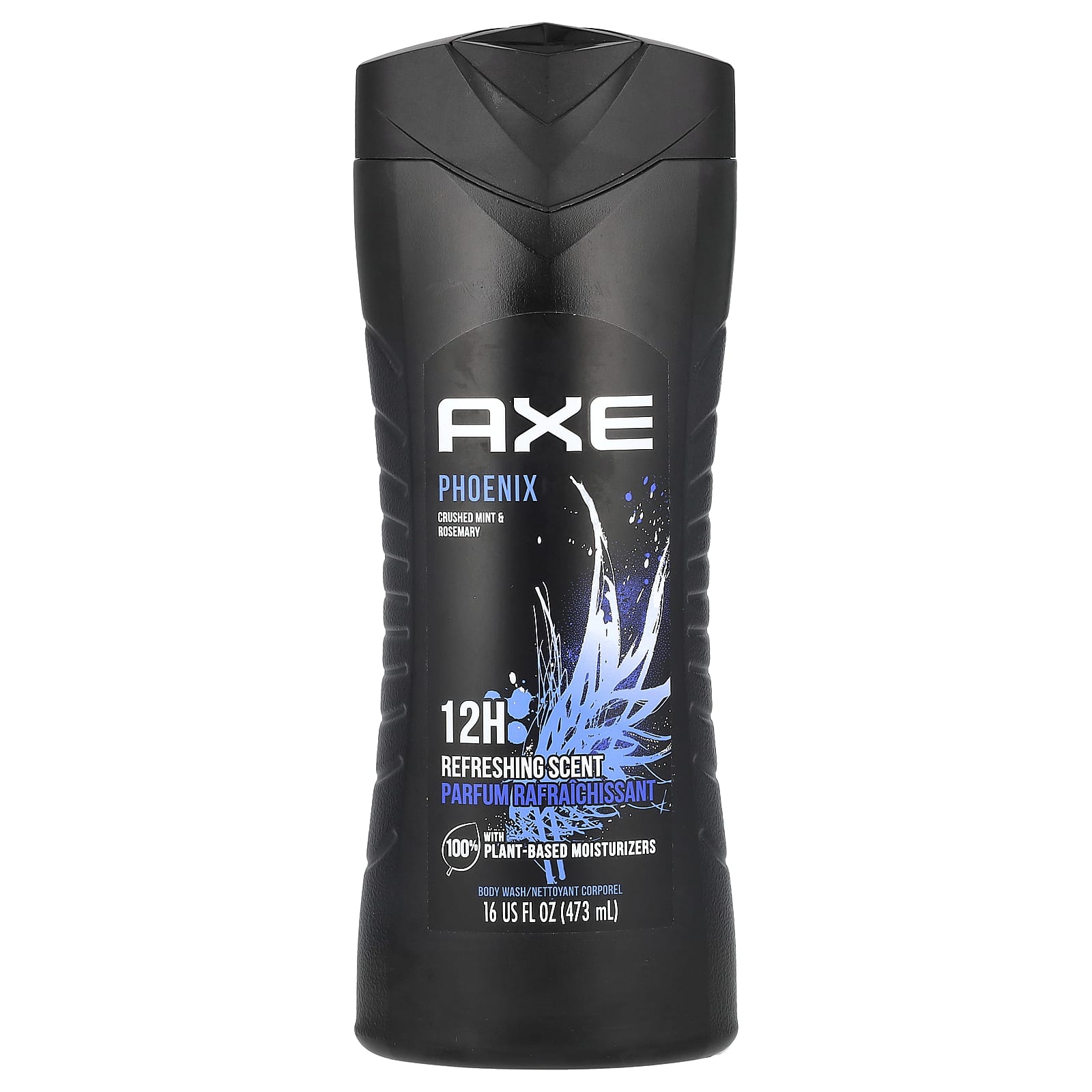 Axe, Phoenix, гель для душа, «Измельченная мята и розмарин», 473 мл