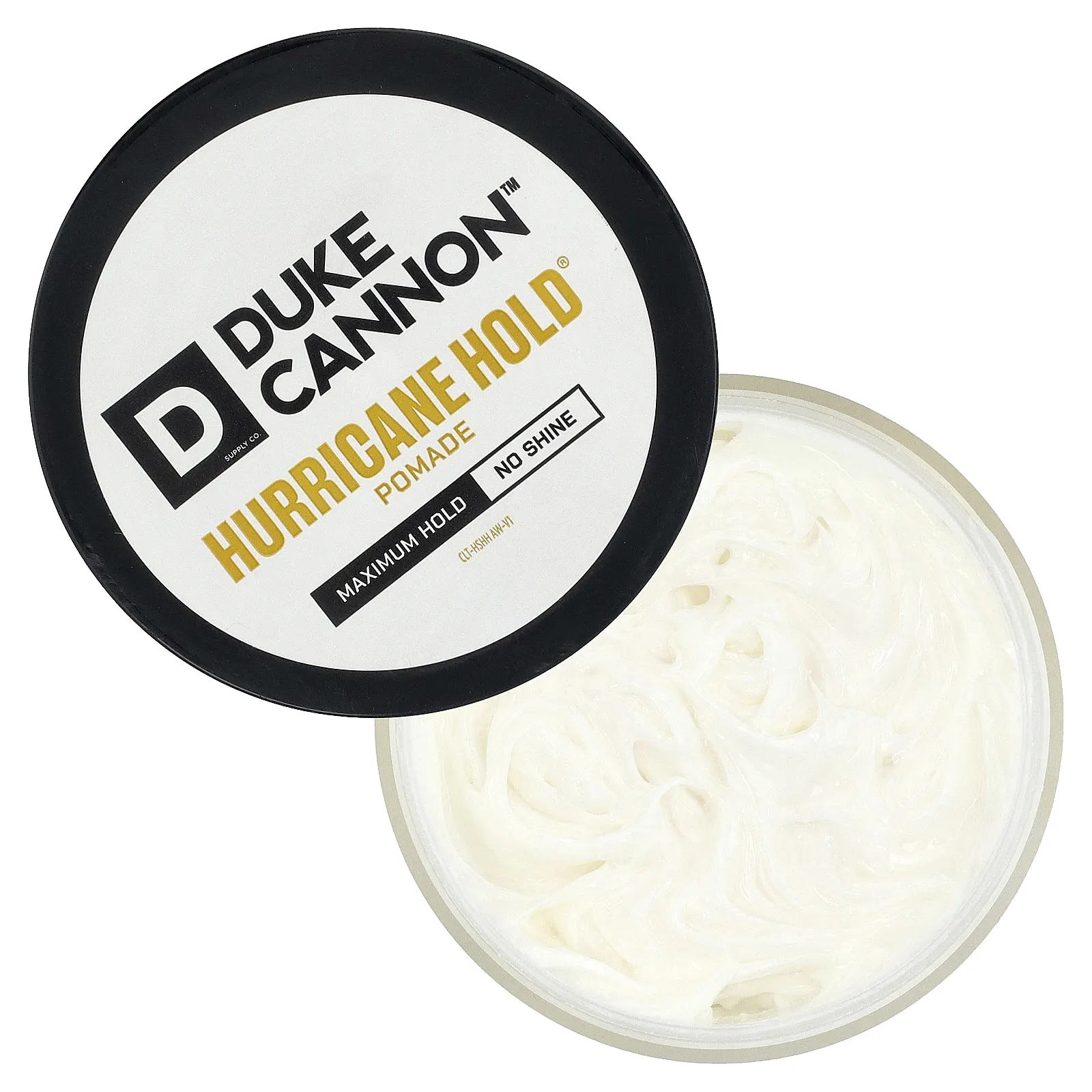 Duke Cannon Supply Co., Помада Hurricane Hold®, максимальная фиксация, без блеска, 130 г (4,6 унции)