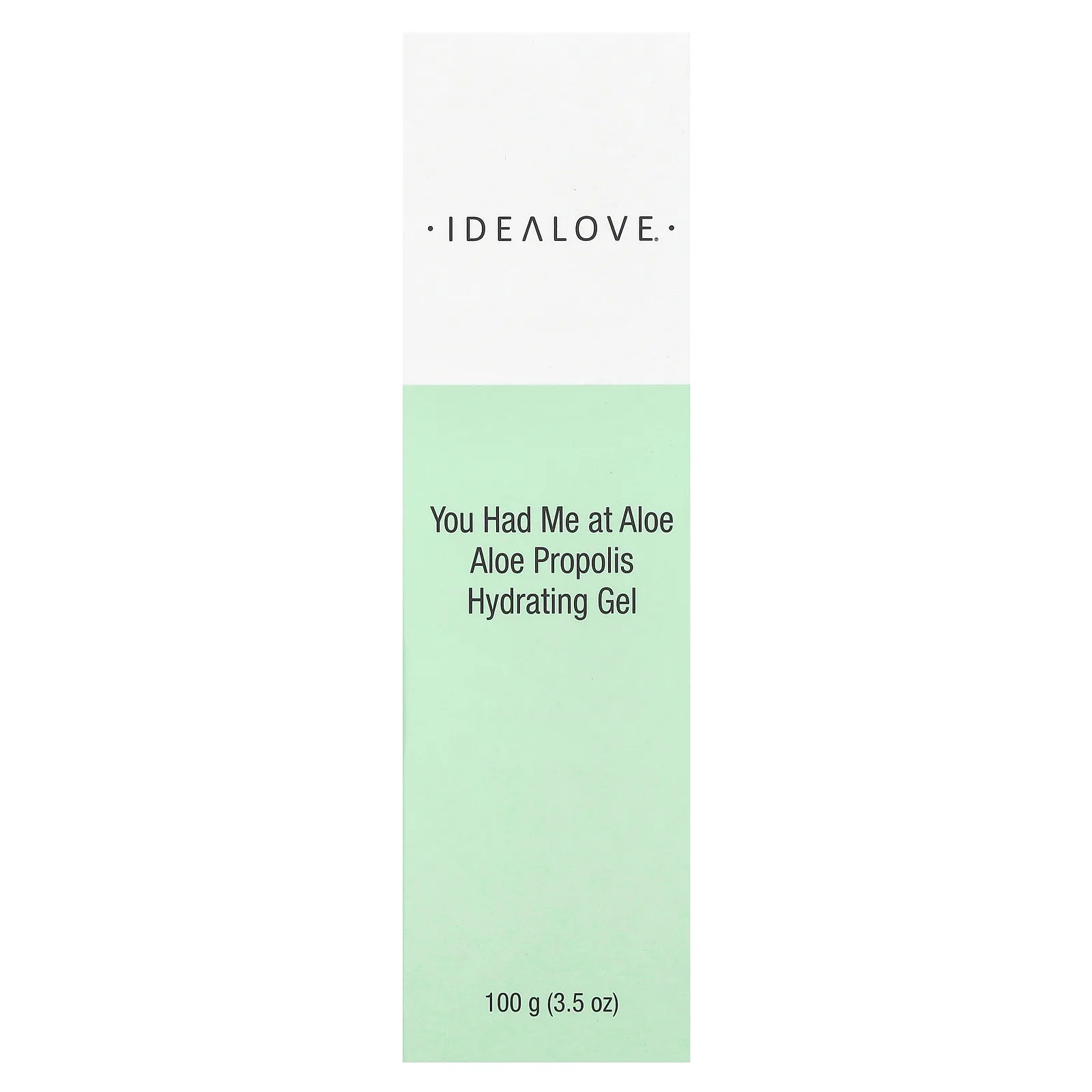 Idealove, You Had Me At Aloe, увлажняющий гель с алоэ и прополисом, 100 г (3,5 унции)