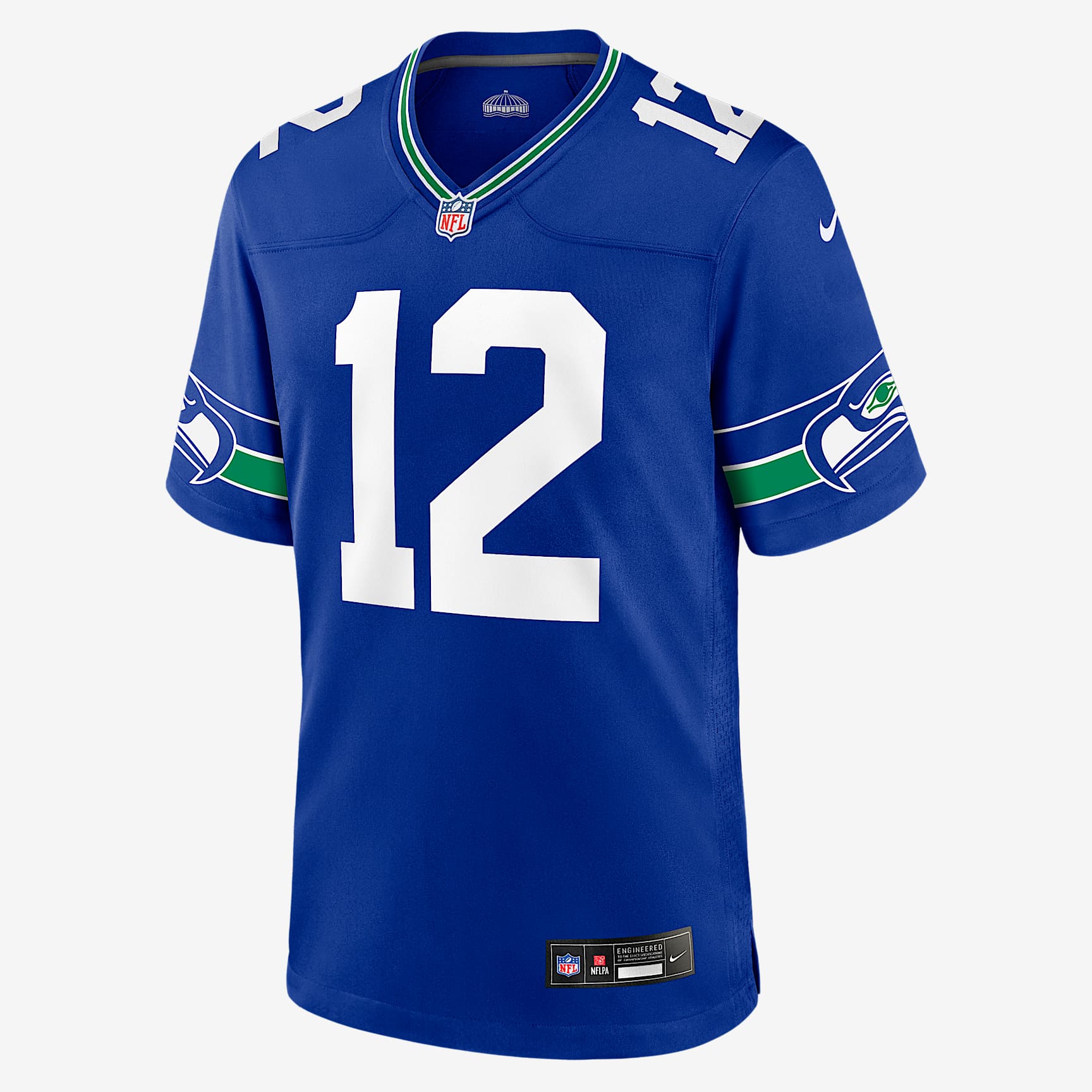 12th Fan Seattle Seahawks Men's Nike NFL Game Football Jersey