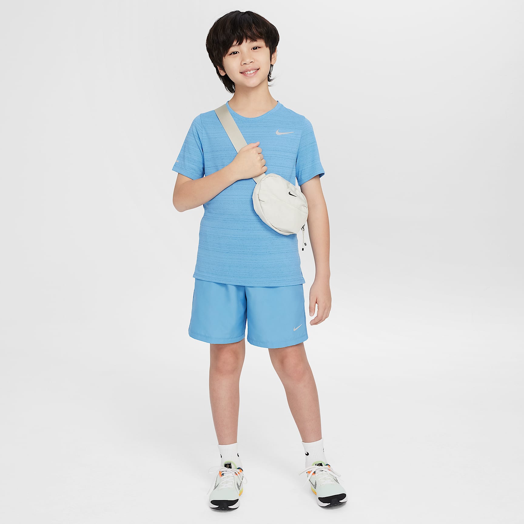 Nike Dri-FIT Miler Big Kids' (Boys') Training Top