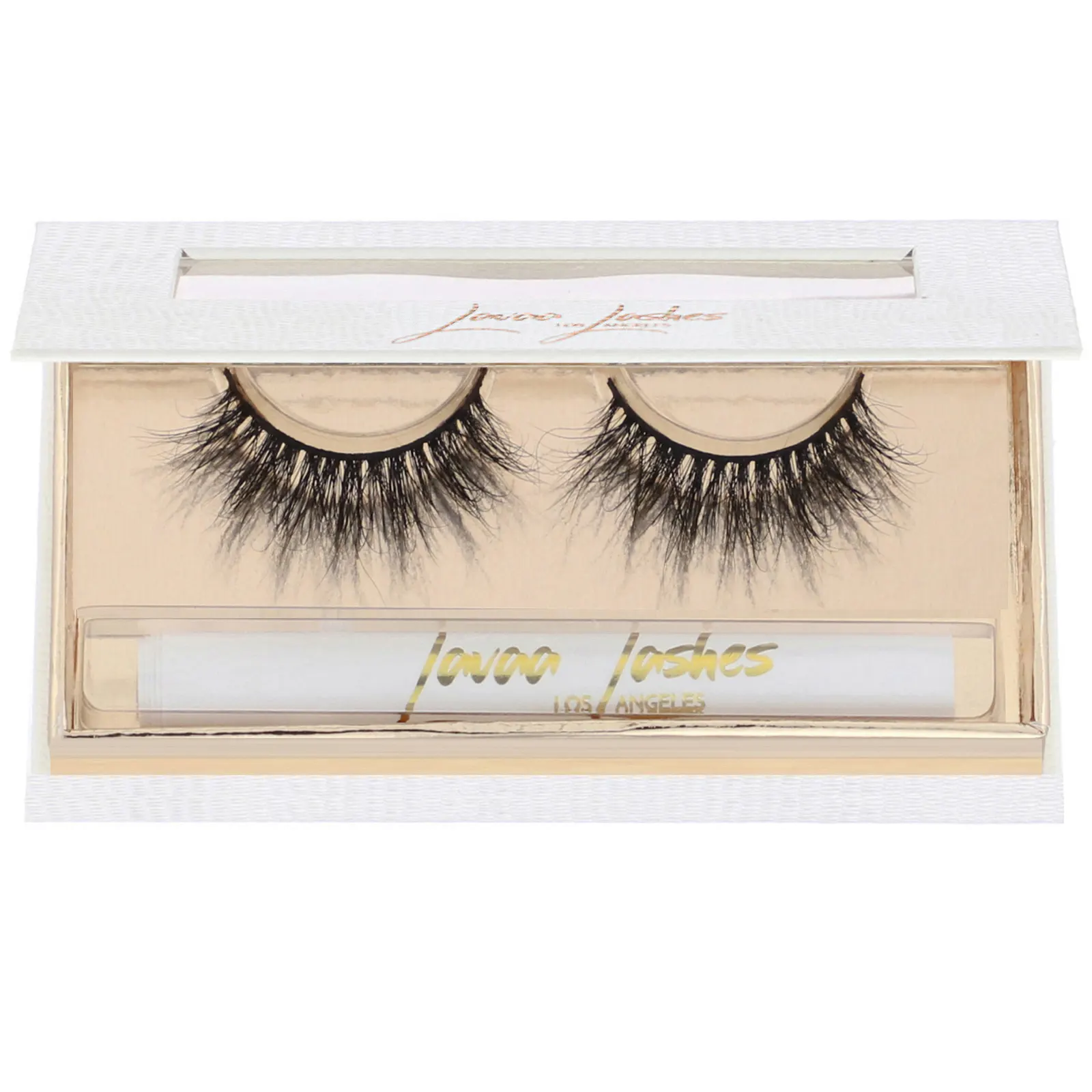Lavaa Lashes, Flirty, трехмерные норковые накладные ресницы, 1 пара