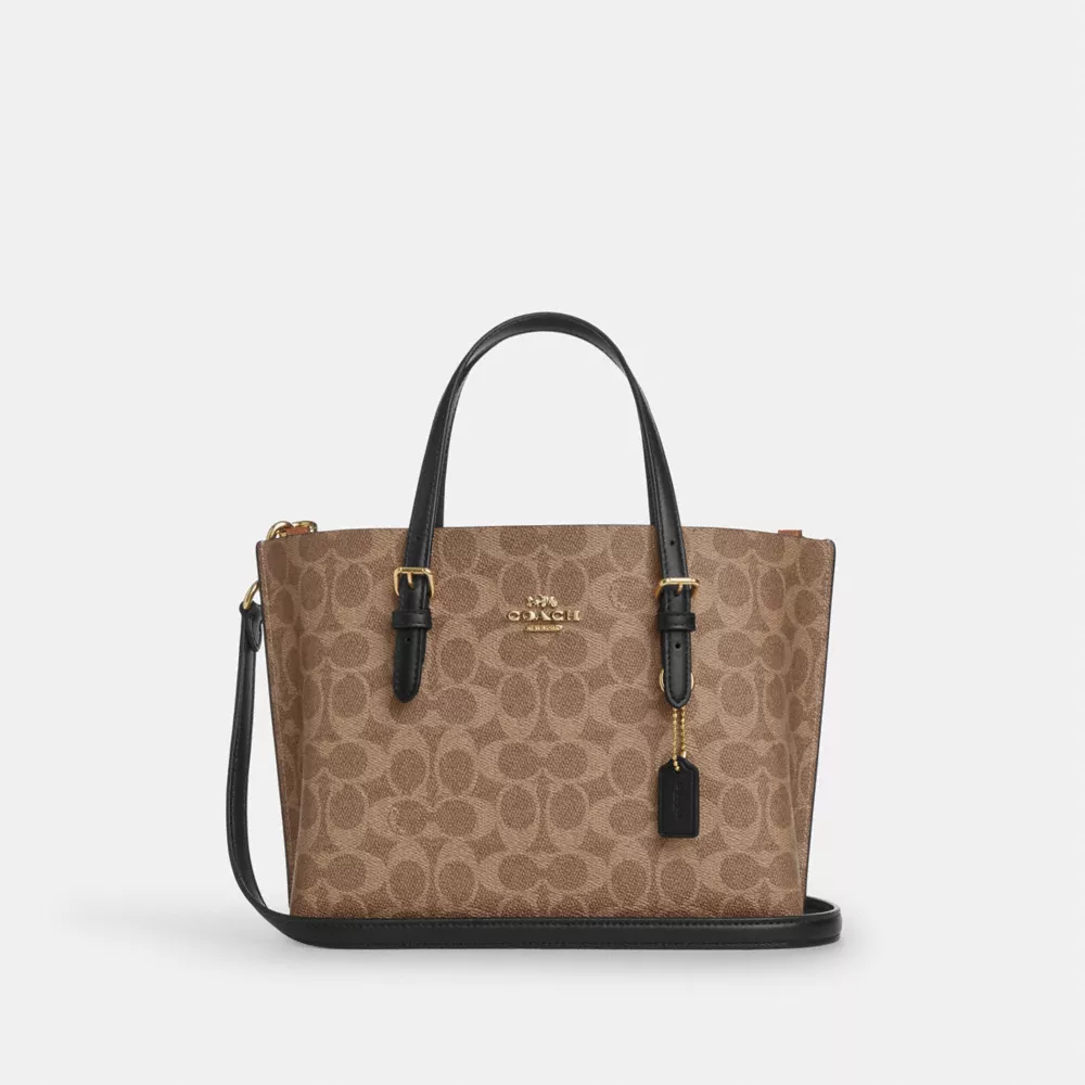 Сумка COACH Mollie Tote Bag 25 In Signature Canvas