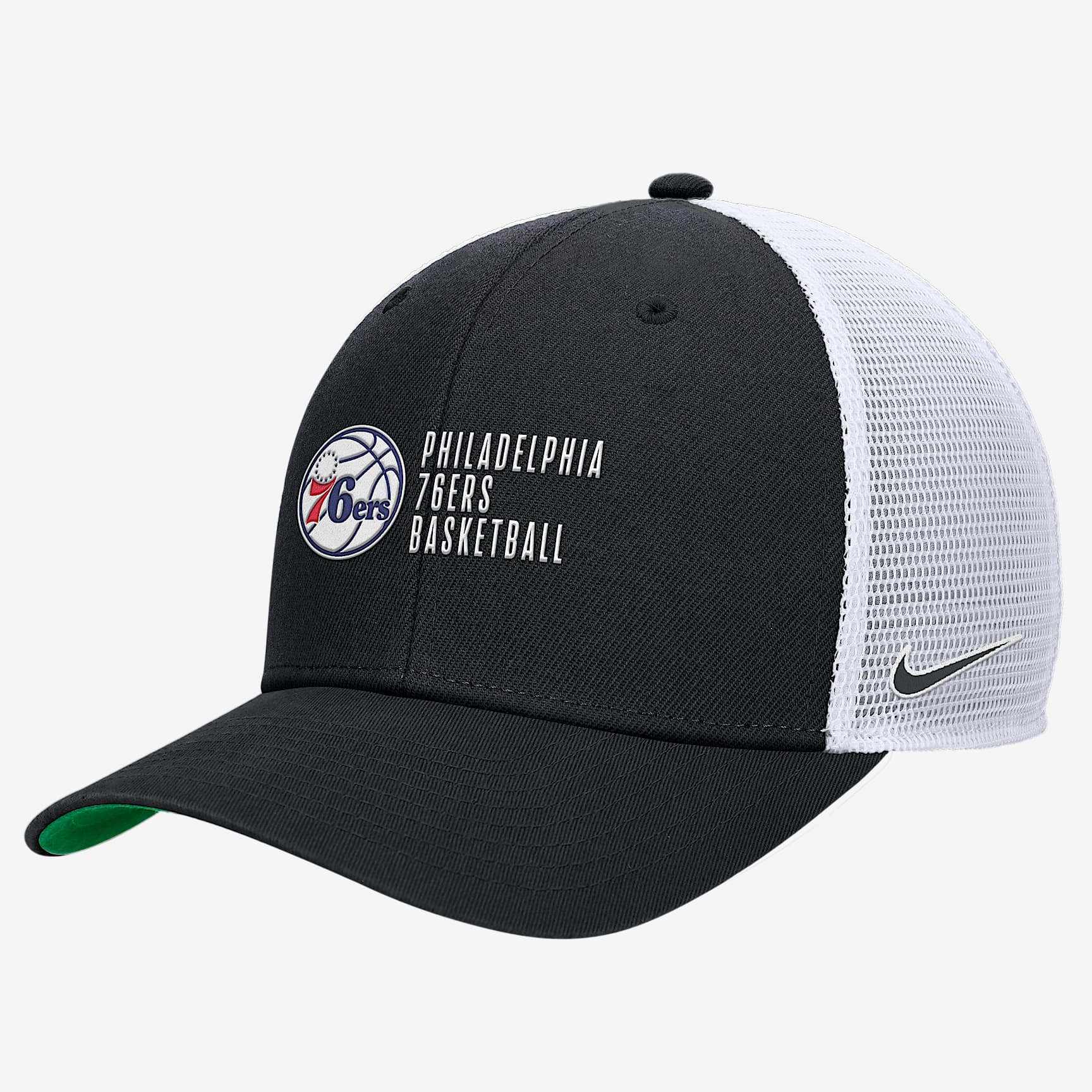 Philadelphia 76ers 2024/25 Rise Icon Edition Nike NBA Trucker Cap