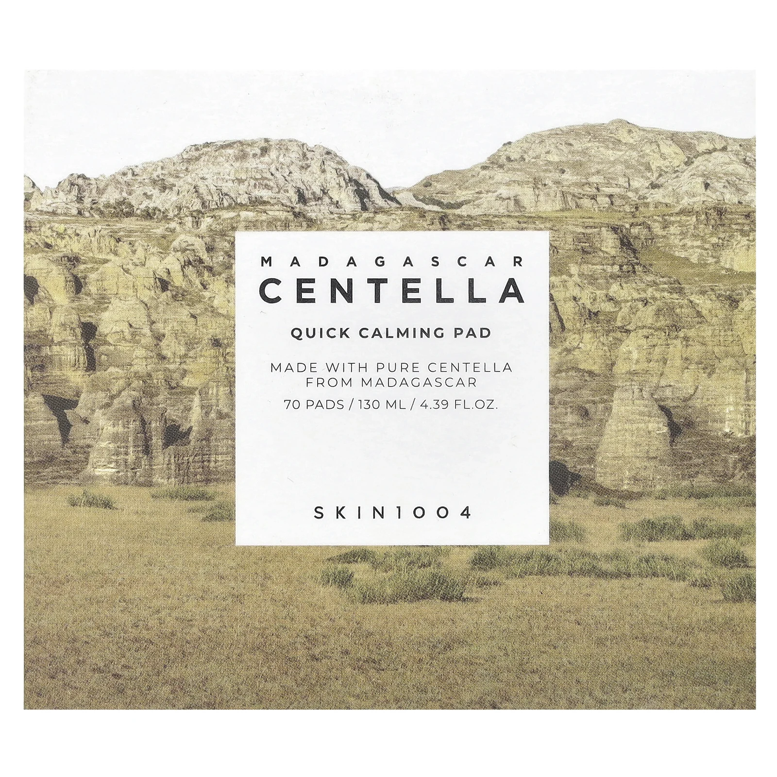 SKIN1004, Madagascar Centella Quick Calming Pad, 70 шт.
