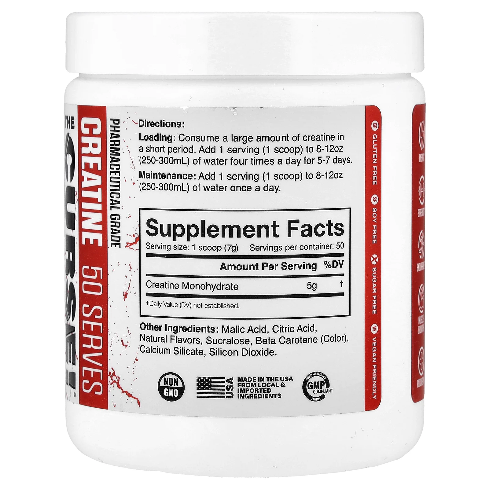 JNX Sports, The Curse! ®, креатин, персик и манго, 350 г (12,3 унции)