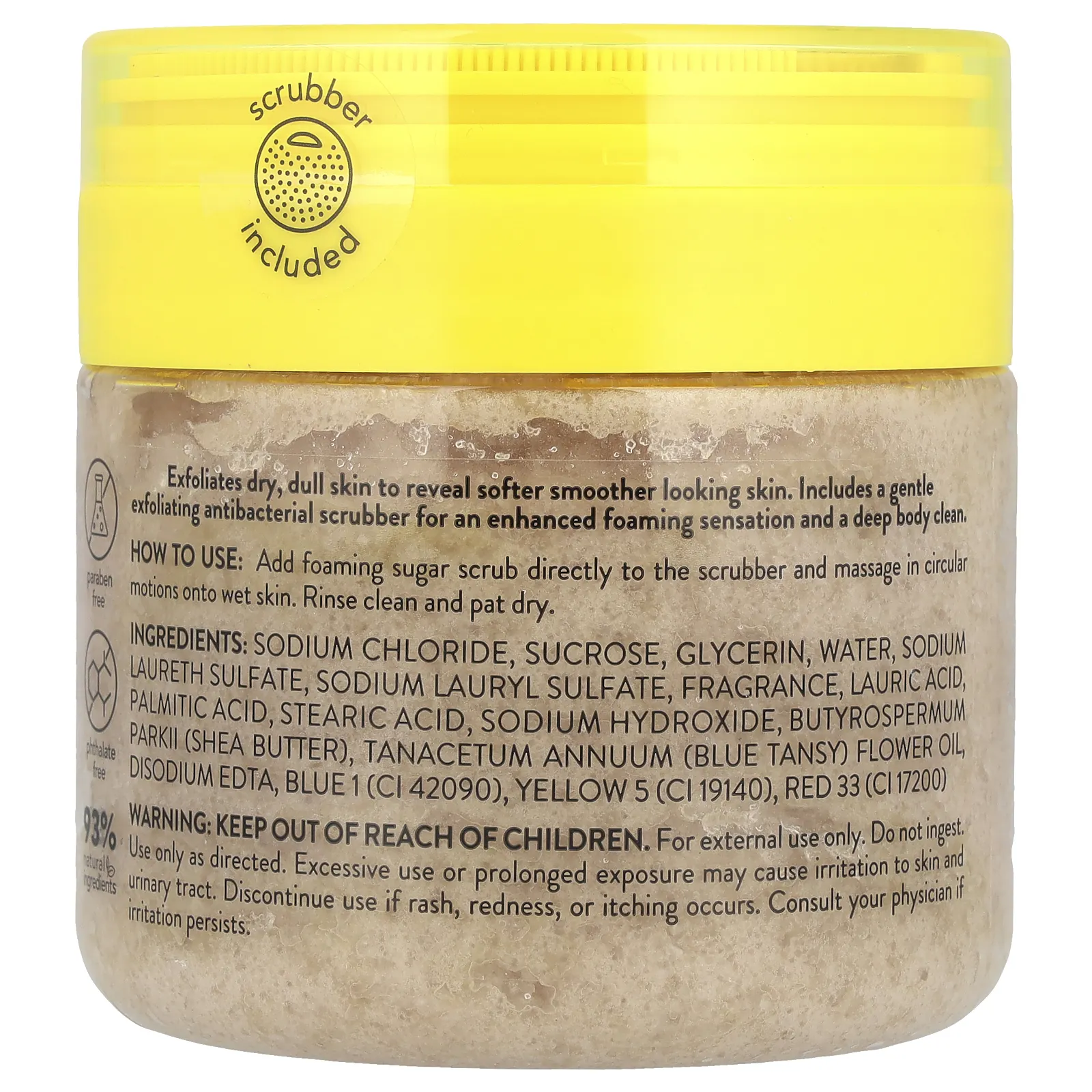 Onyx Professional, Sandalwood Vanilla, пенистый сахарный скраб, сандаловое дерево и теплая ваниль, 453 г (16 унций)