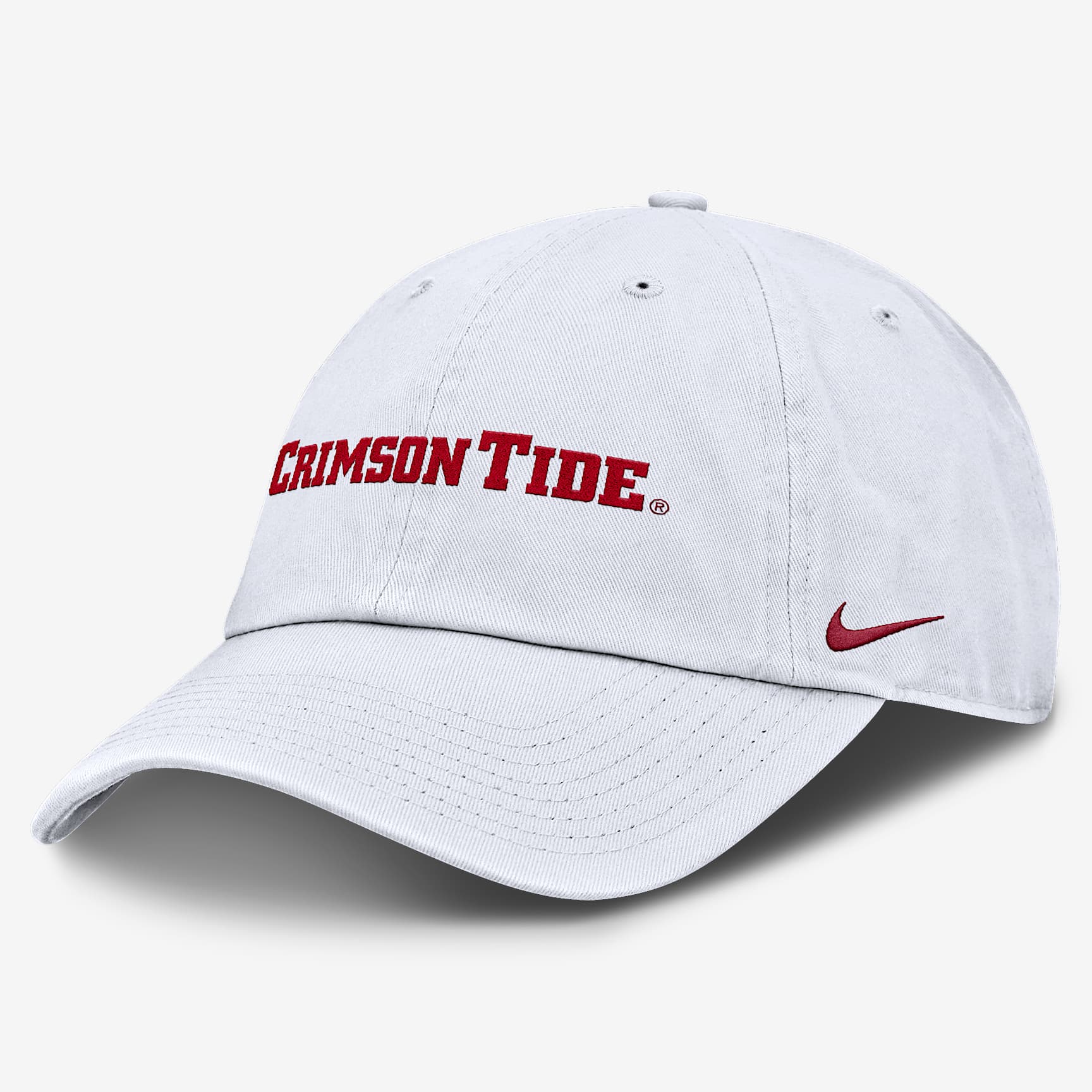 Alabama Crimson Tide Core Club Mascot Wordmark Men's Nike College Adjustable Hat