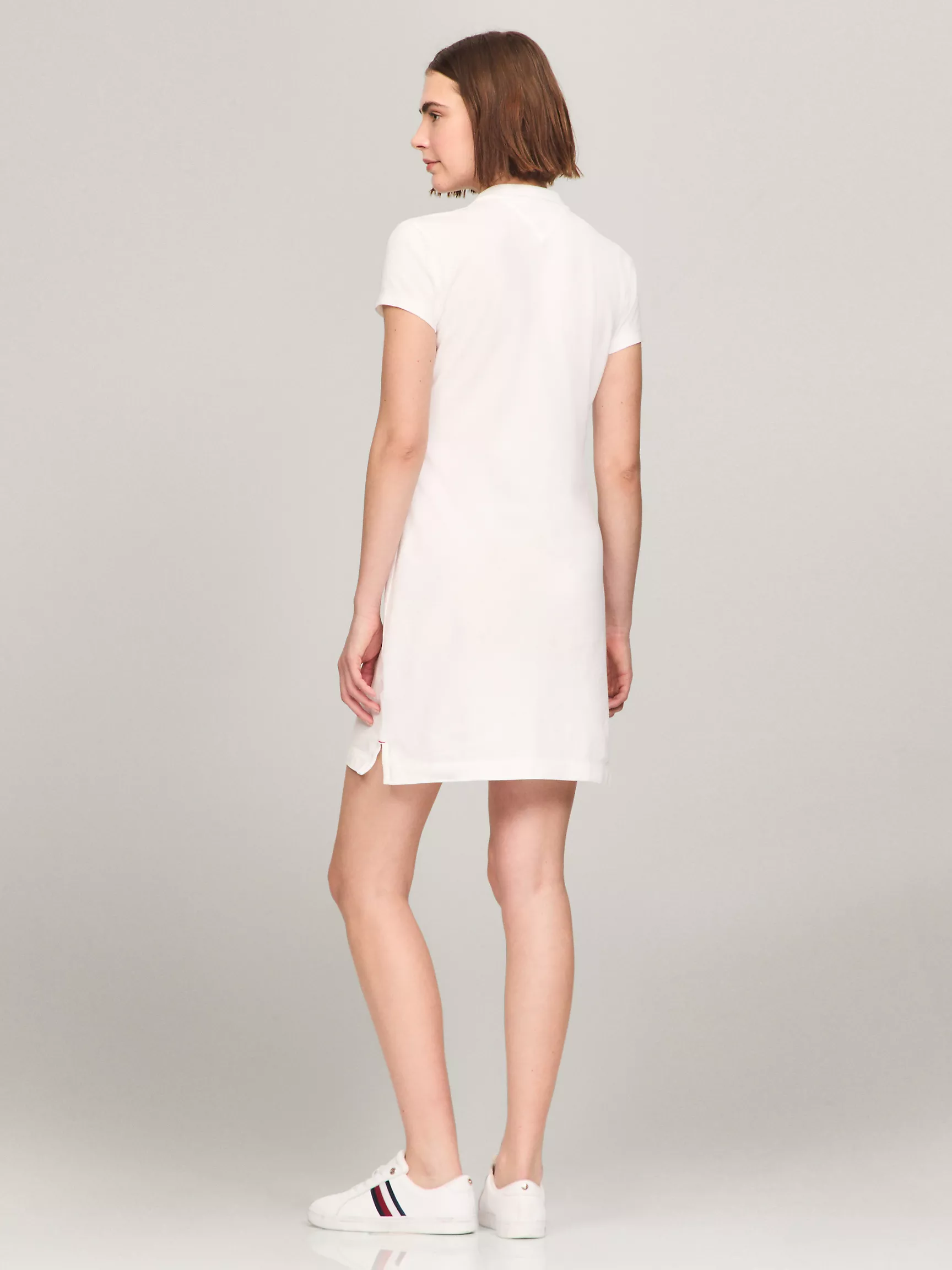 Женское платье Tommy Hilfiger, Приталенное платье-поло из эластичного хлопка