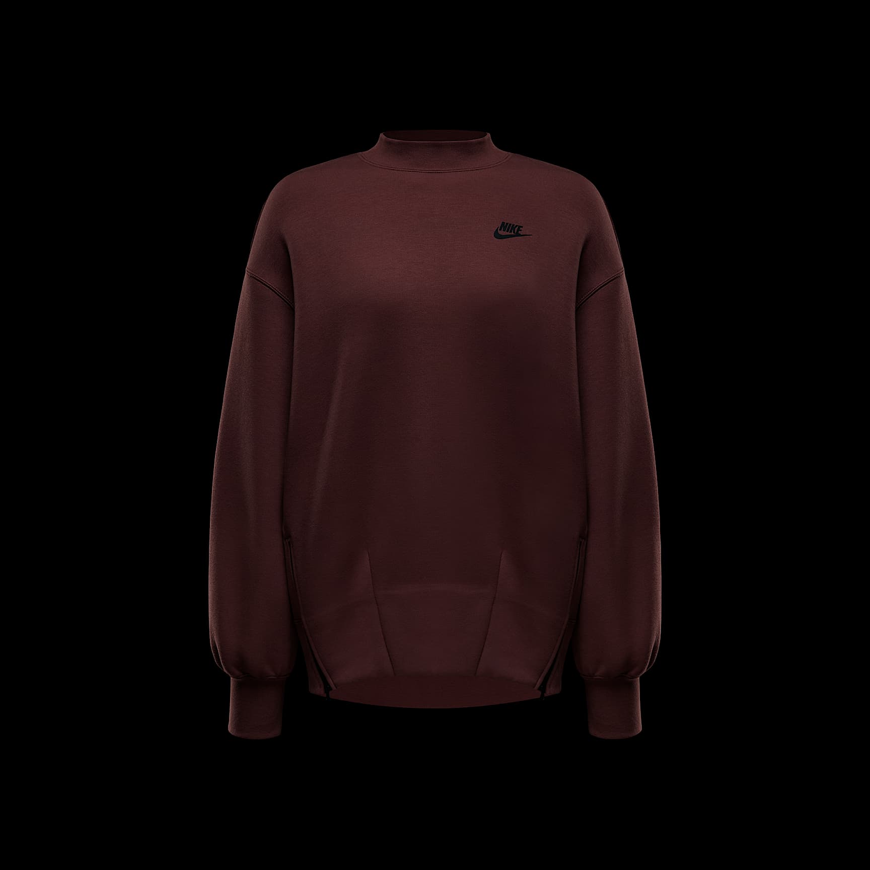Nike Sportswear Tech Fleece Women's Oversized Crew-Neck Sweatshirt