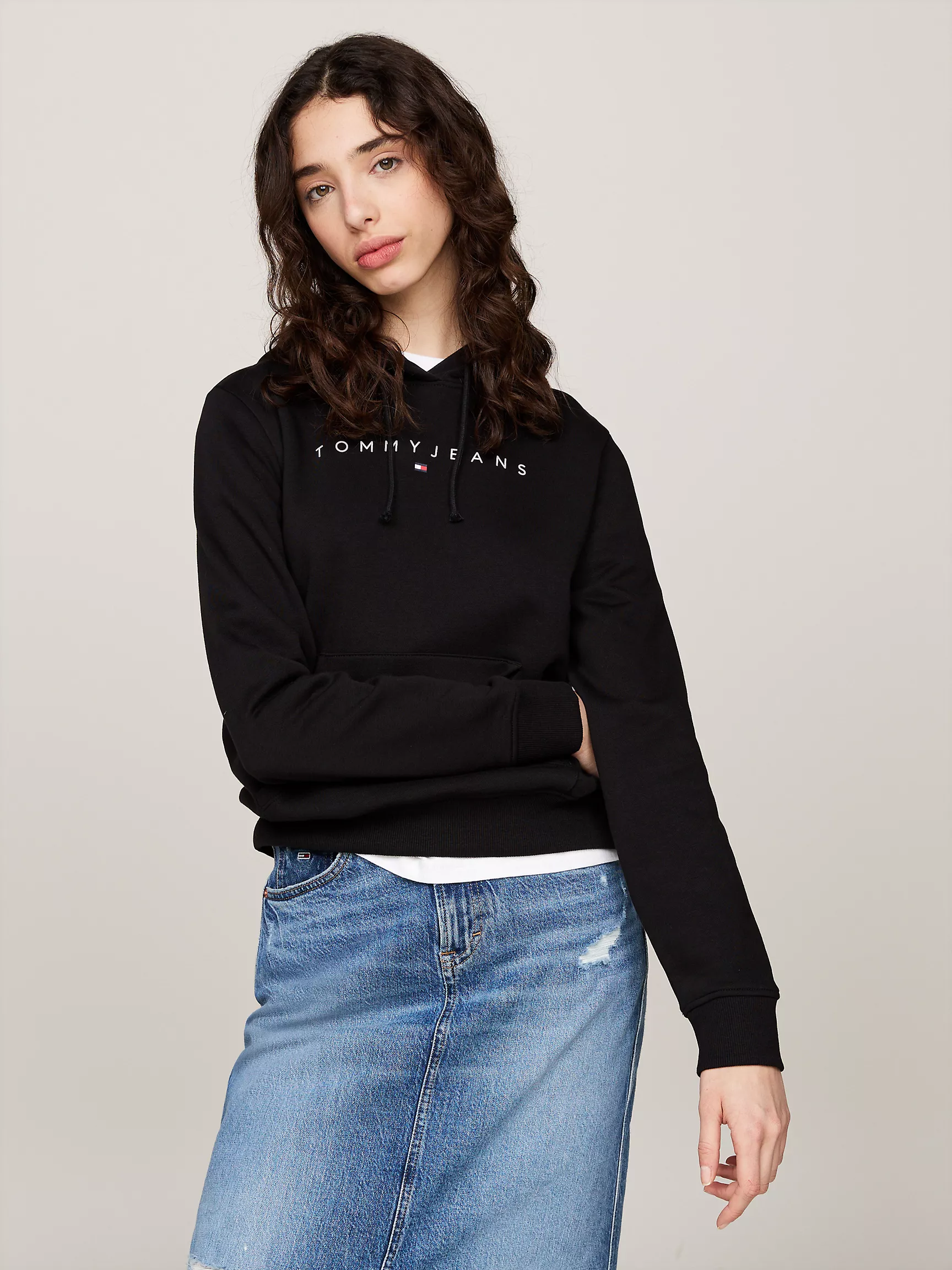 Женская толстовка Tommy Hilfiger, Худи с логотипом Tommy