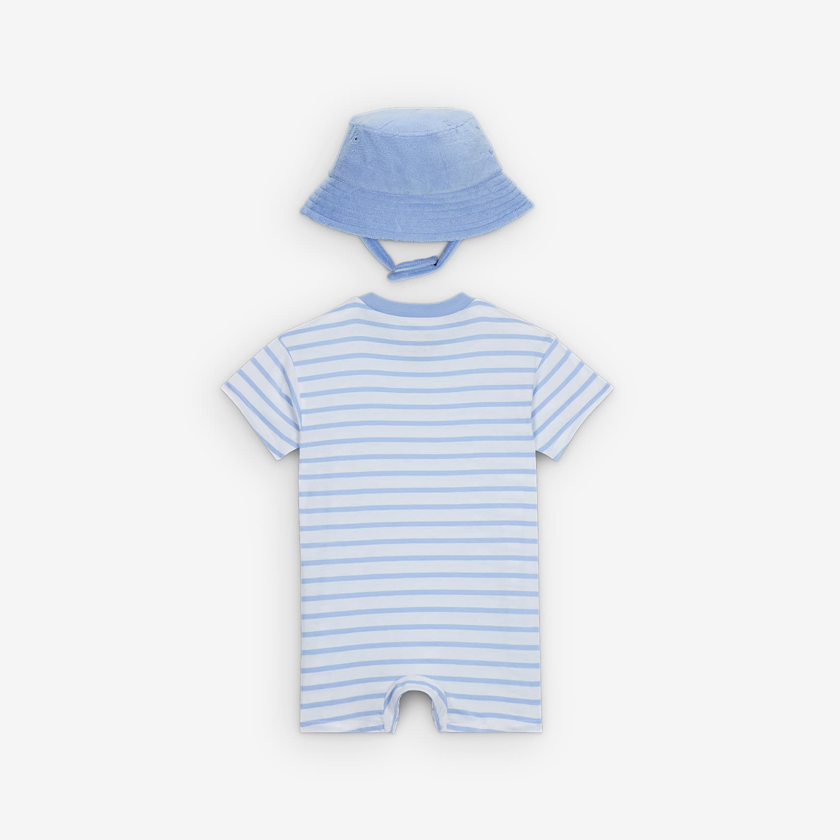Nike Baby (12-24M) Short Sleeve Romper with Bucket Hat