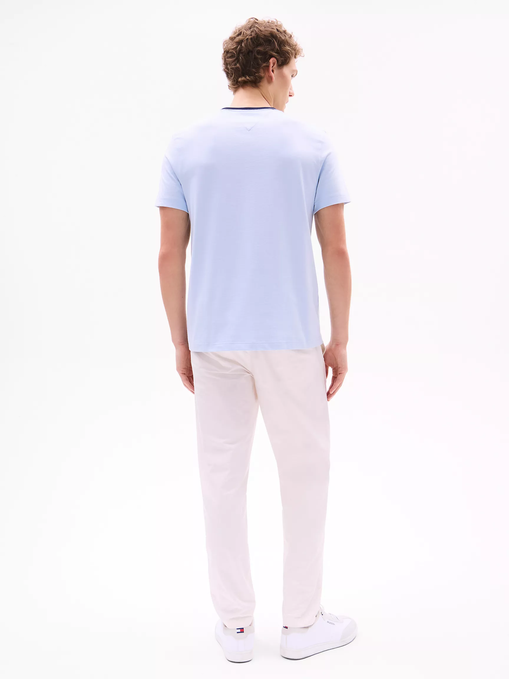 Мужская футболка Tommy Hilfiger, Футболка с вышитым логотипом флага