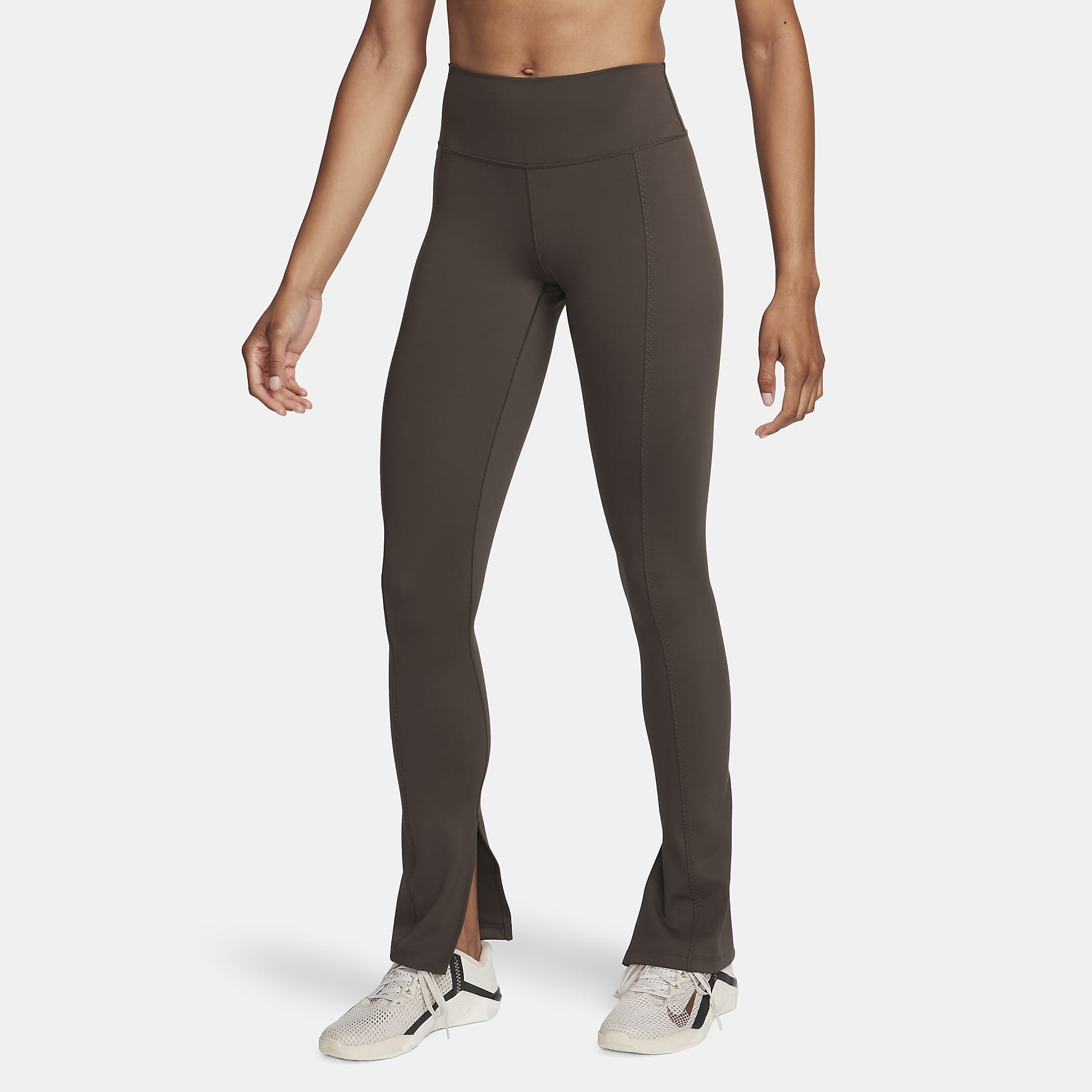 Nike One Women's High-Waisted Full-Length Split-Hem Leggings