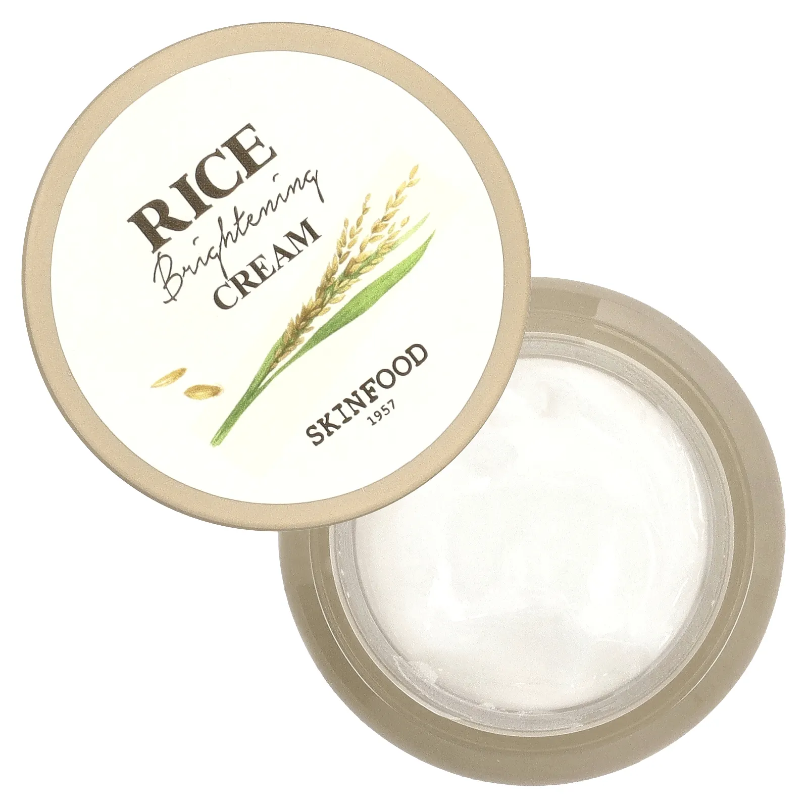 SKINFOOD, Осветляющий крем с рисом, 60 мл (2,02 жидк. Унции)