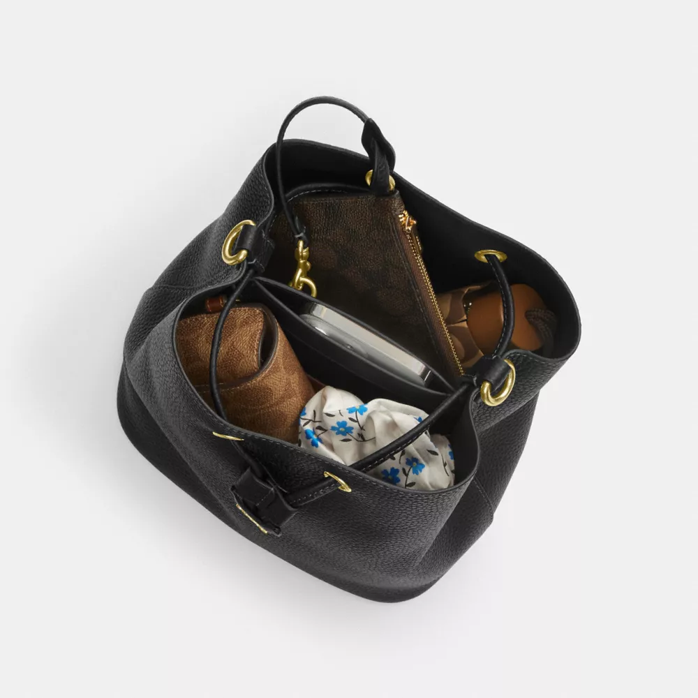 Сумка COACH Rowan Bucket Bag In Signature Canvas