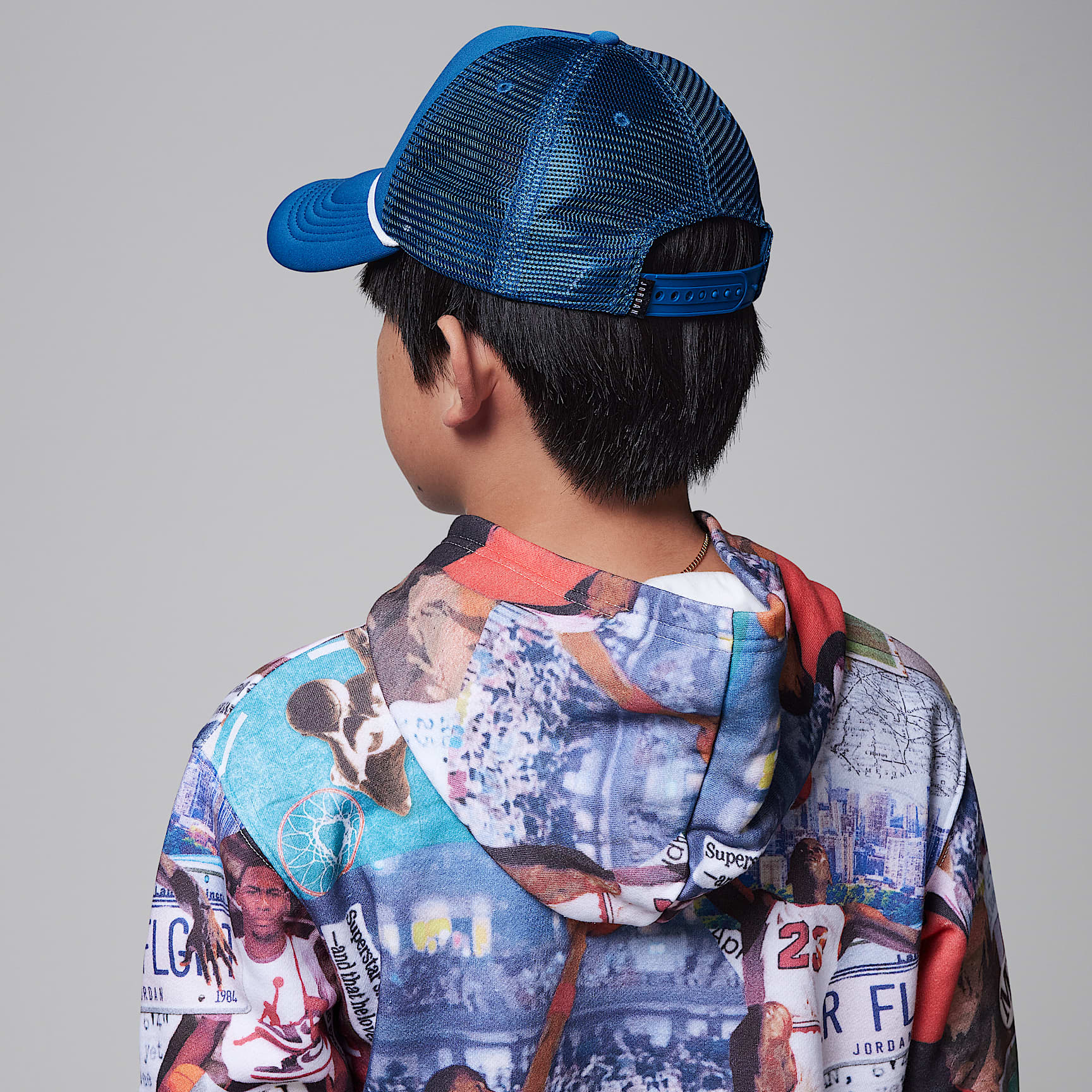 Jordan Big Kids' Jumpman Foam Trucker Hat