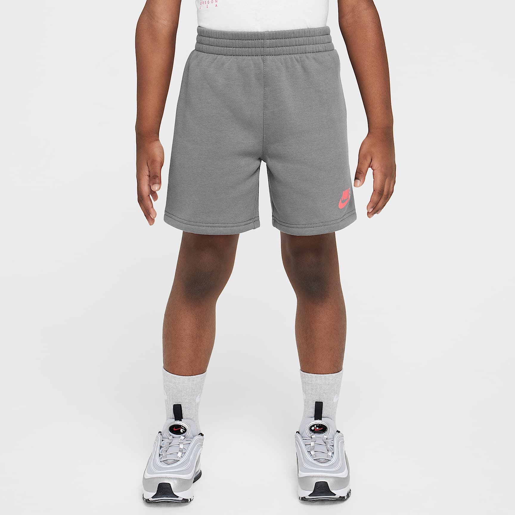 Nike Sportswear Little Kids' On the Move 2-Piece French Terry Shorts Set