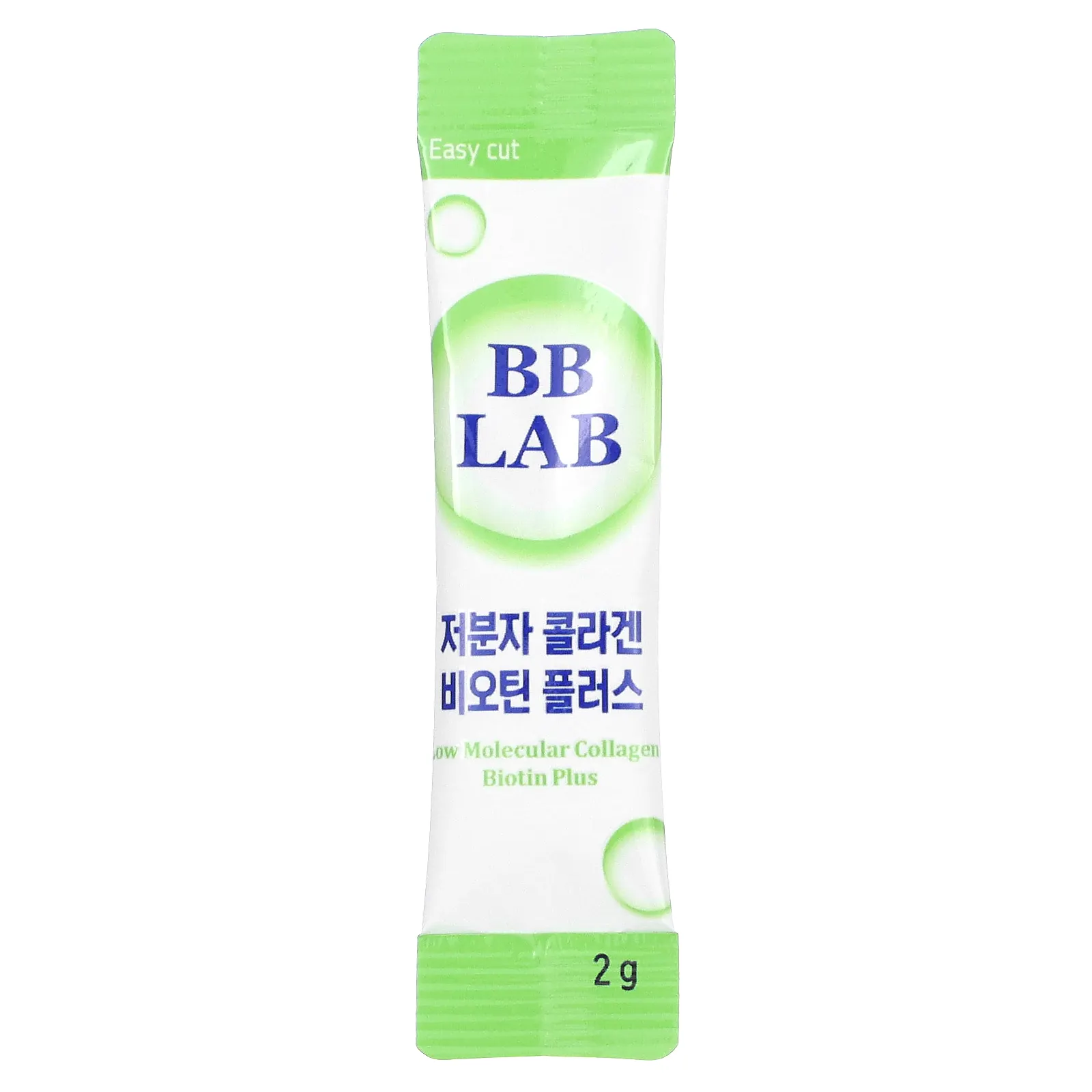 BB Lab, низкомолекулярный коллаген с биотином Plus, 30 пакетиков по 2 г