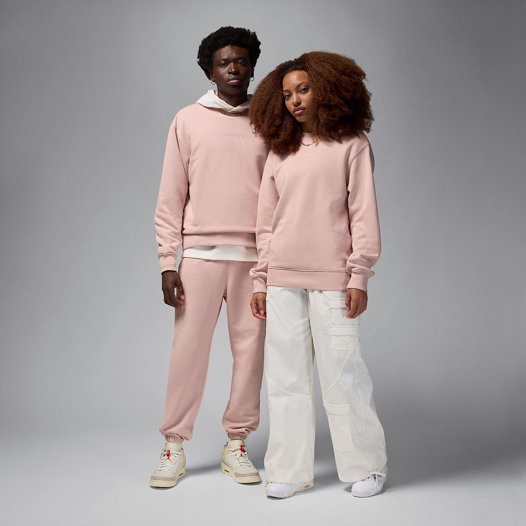 Air Jordan Wordmark Men's Fleece Crew-Neck Sweatshirt