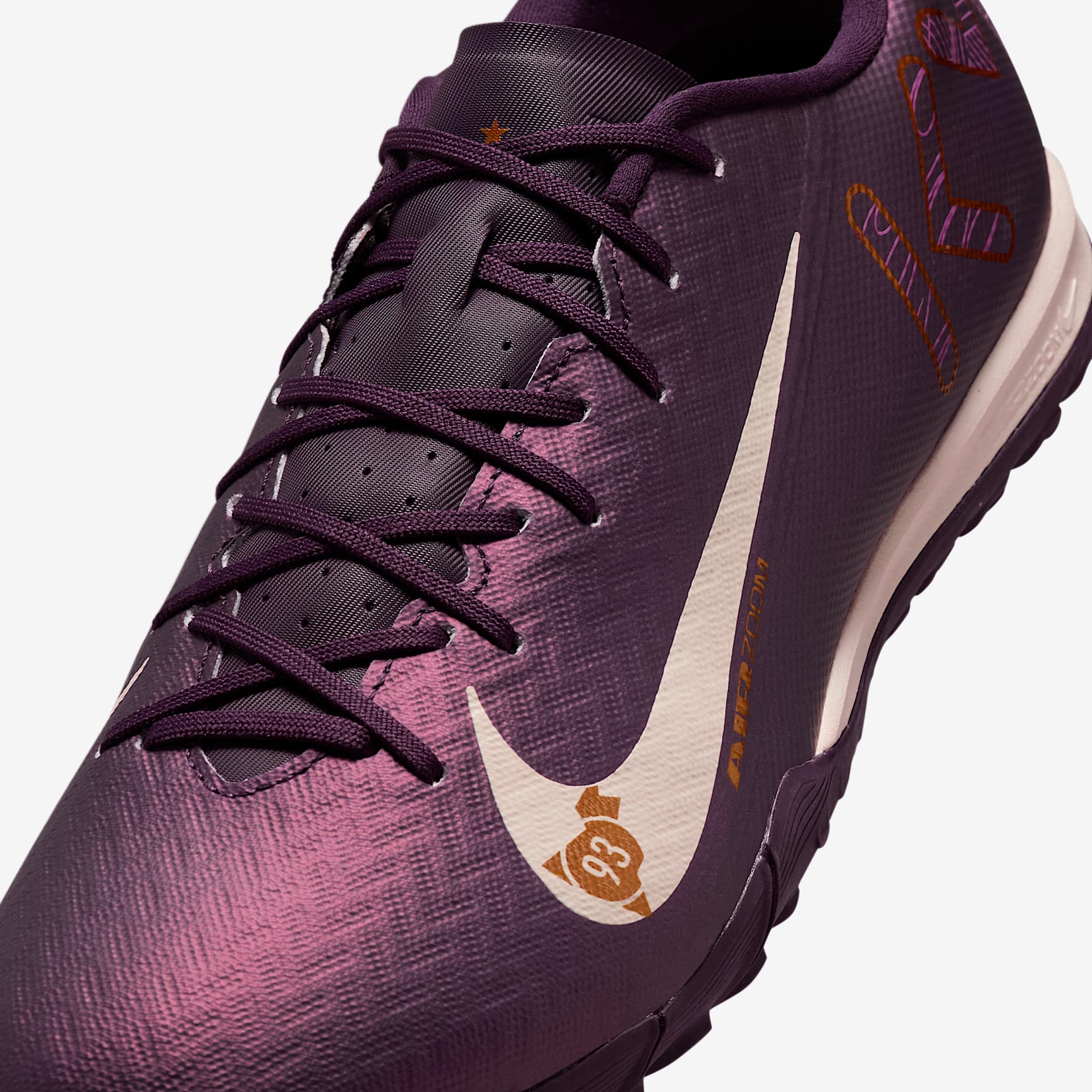 Nike Mercurial Vapor 16 Academy "Kylian Mbappé" TF Low-Top Soccer Shoes