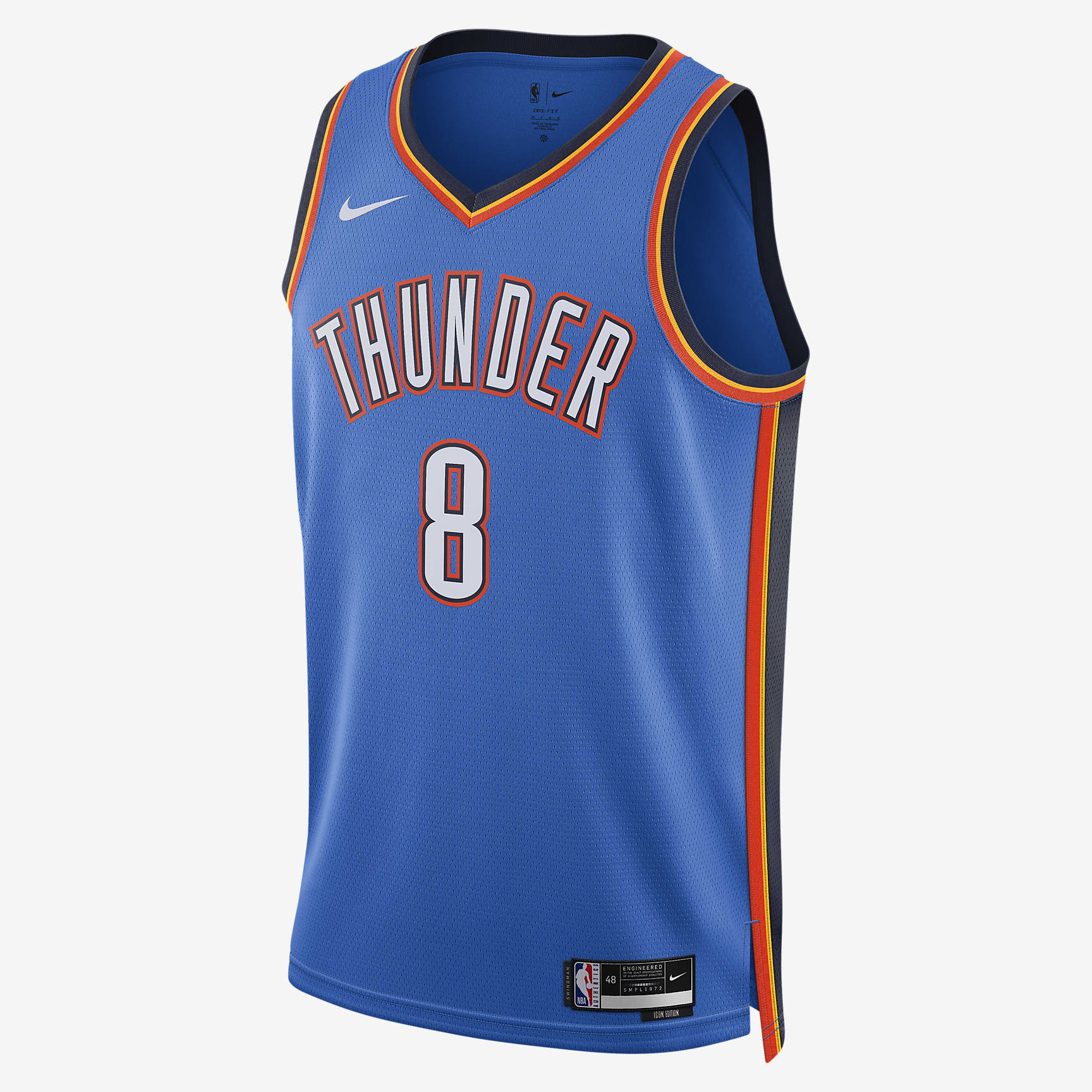 Oklahoma City Thunder Icon Edition 2022/23 Men's Nike Dri-FIT NBA Swingman Jersey