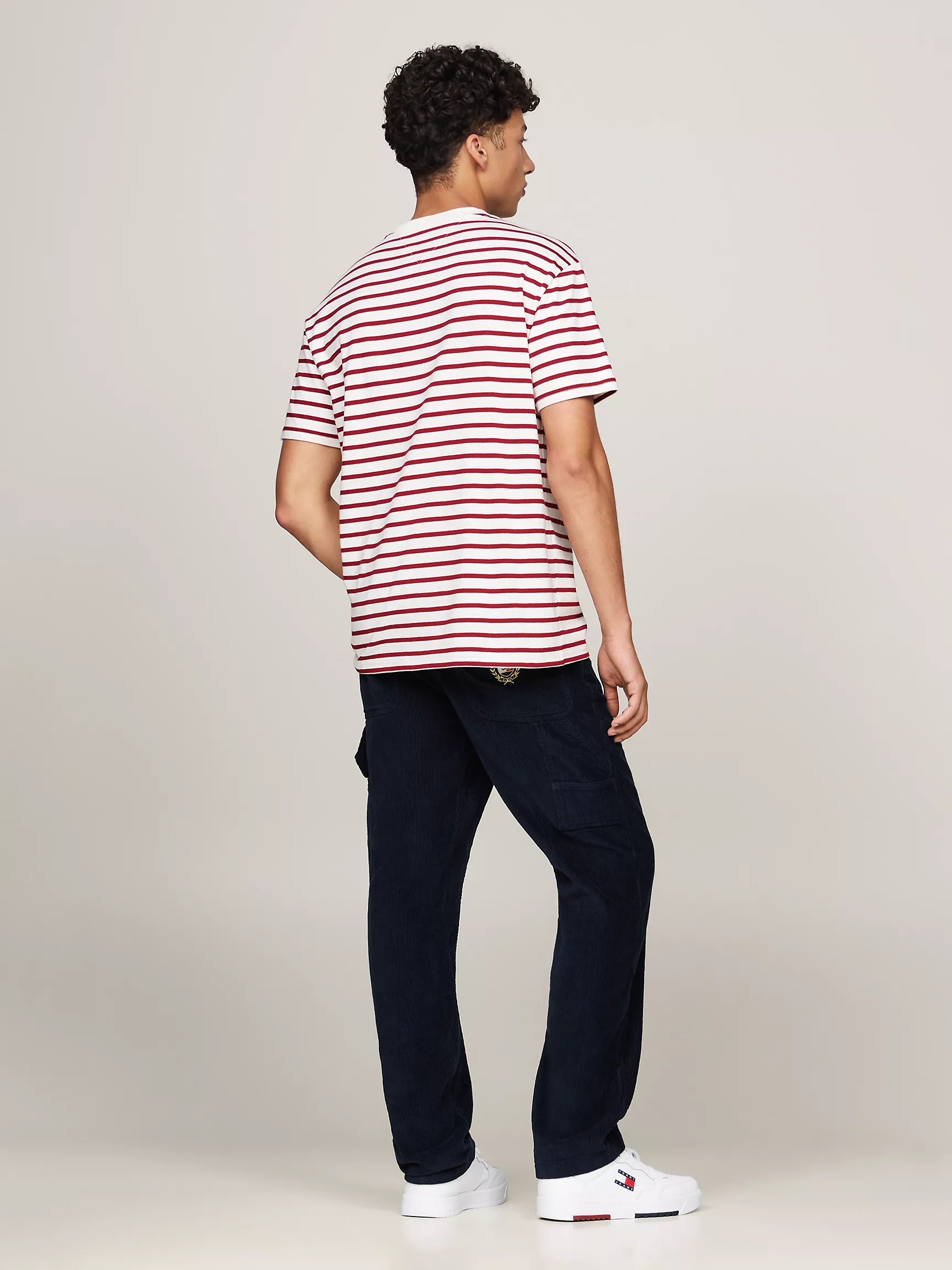 Мужская футболка Tommy Hilfiger, Морская полосатая футболка TJ