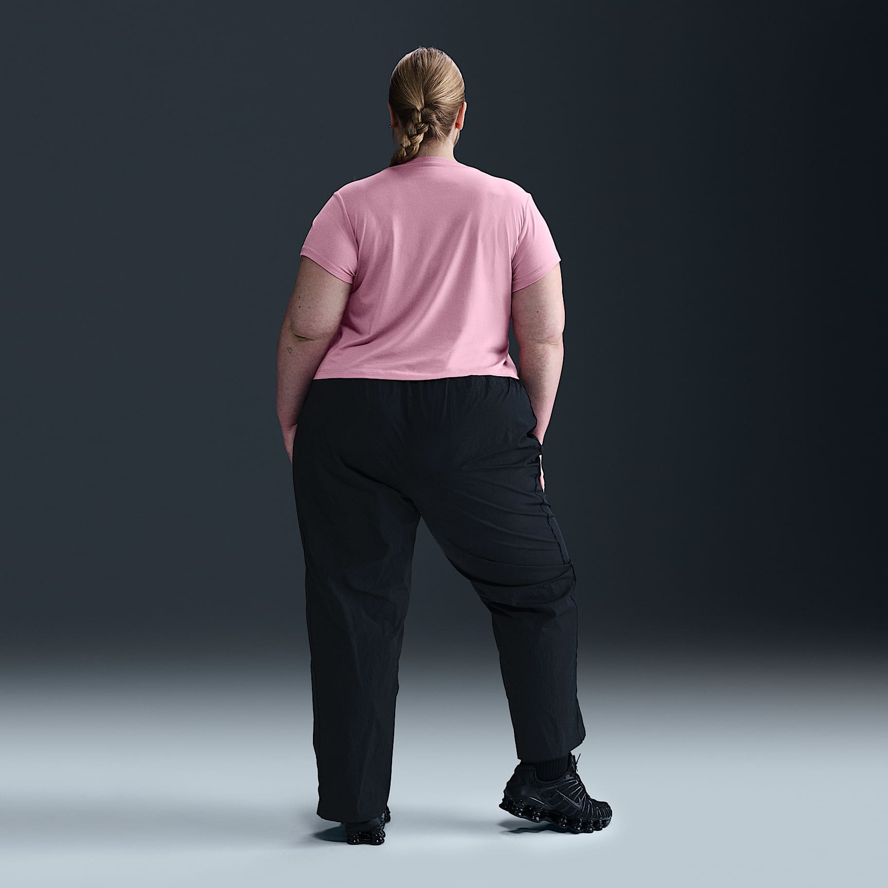 Nike Sportswear Chill Knit Women's Cropped T-Shirt (Plus Size)