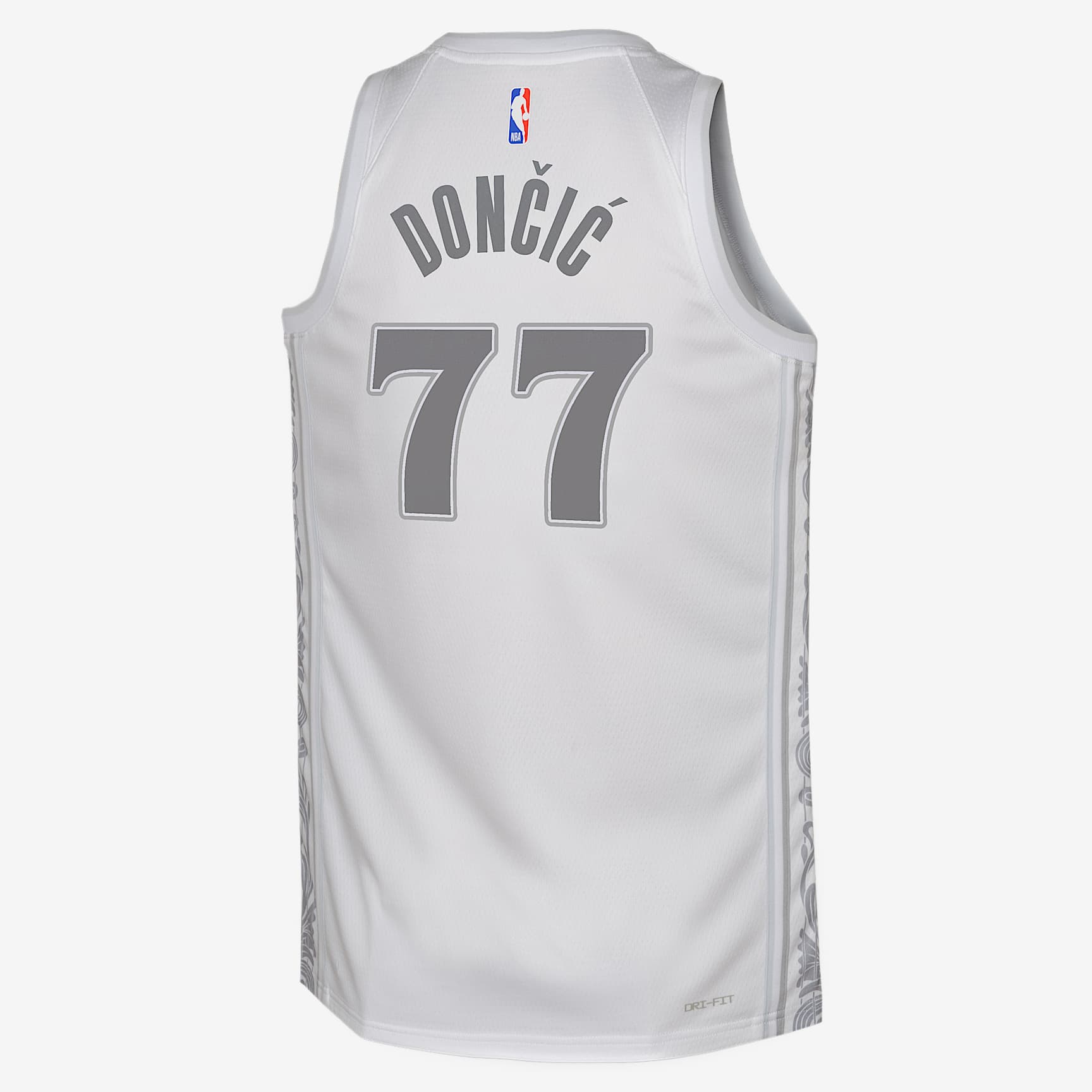 Luka Dončić Dallas Mavericks 2024/25 City Edition Big Kids' Nike Dri-FIT NBA Swingman Jersey