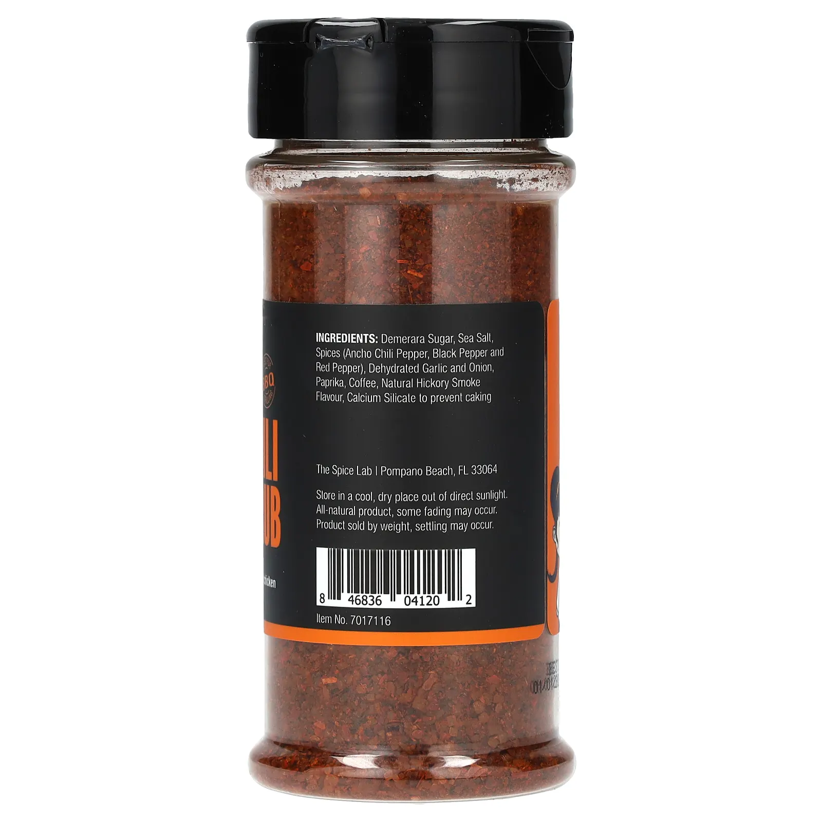 The Spice Lab, Ancho Chili + Coffee Rub, 155 г (5,5 унции)