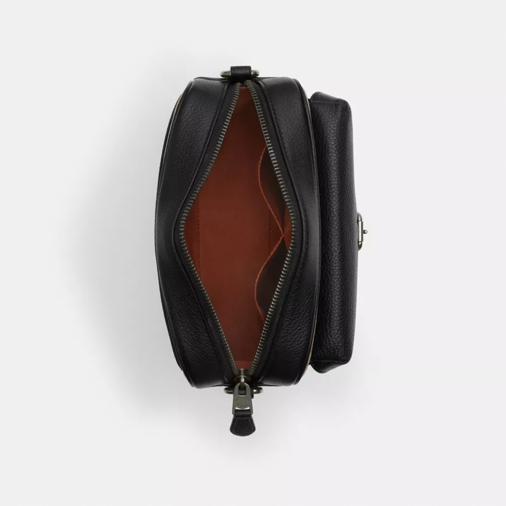 Сумка COACH Warner Crossbody Bag In Signature Canvas