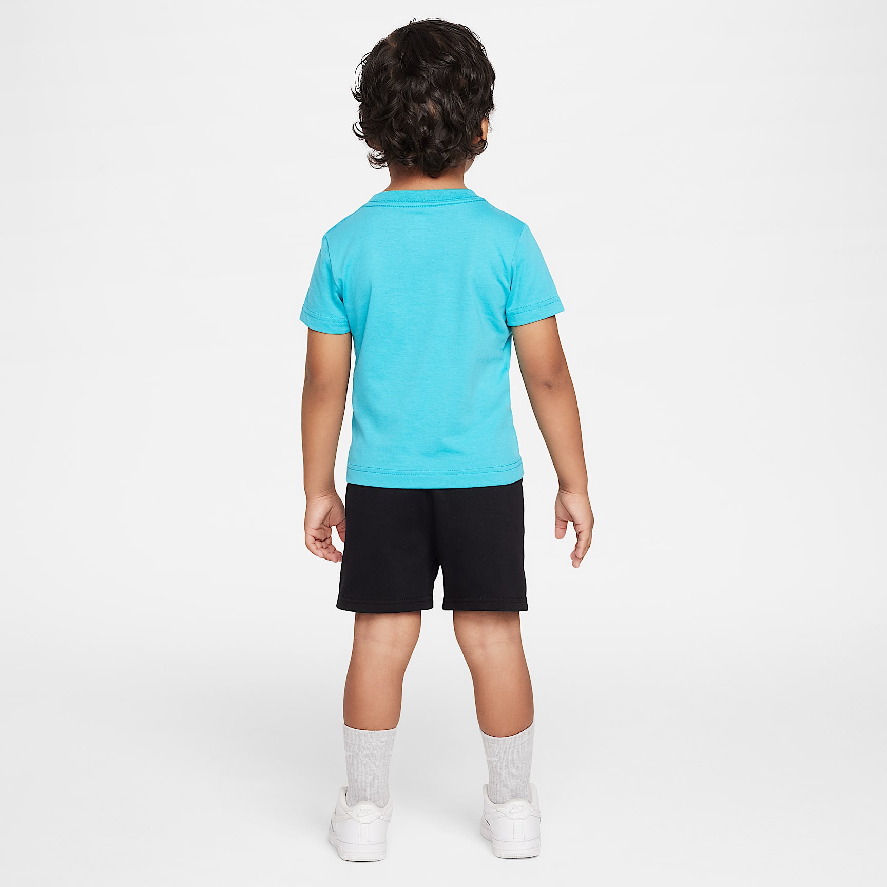 Nike Sportswear "Outside the Lines" Toddler 2-Piece French Terry Shorts Set