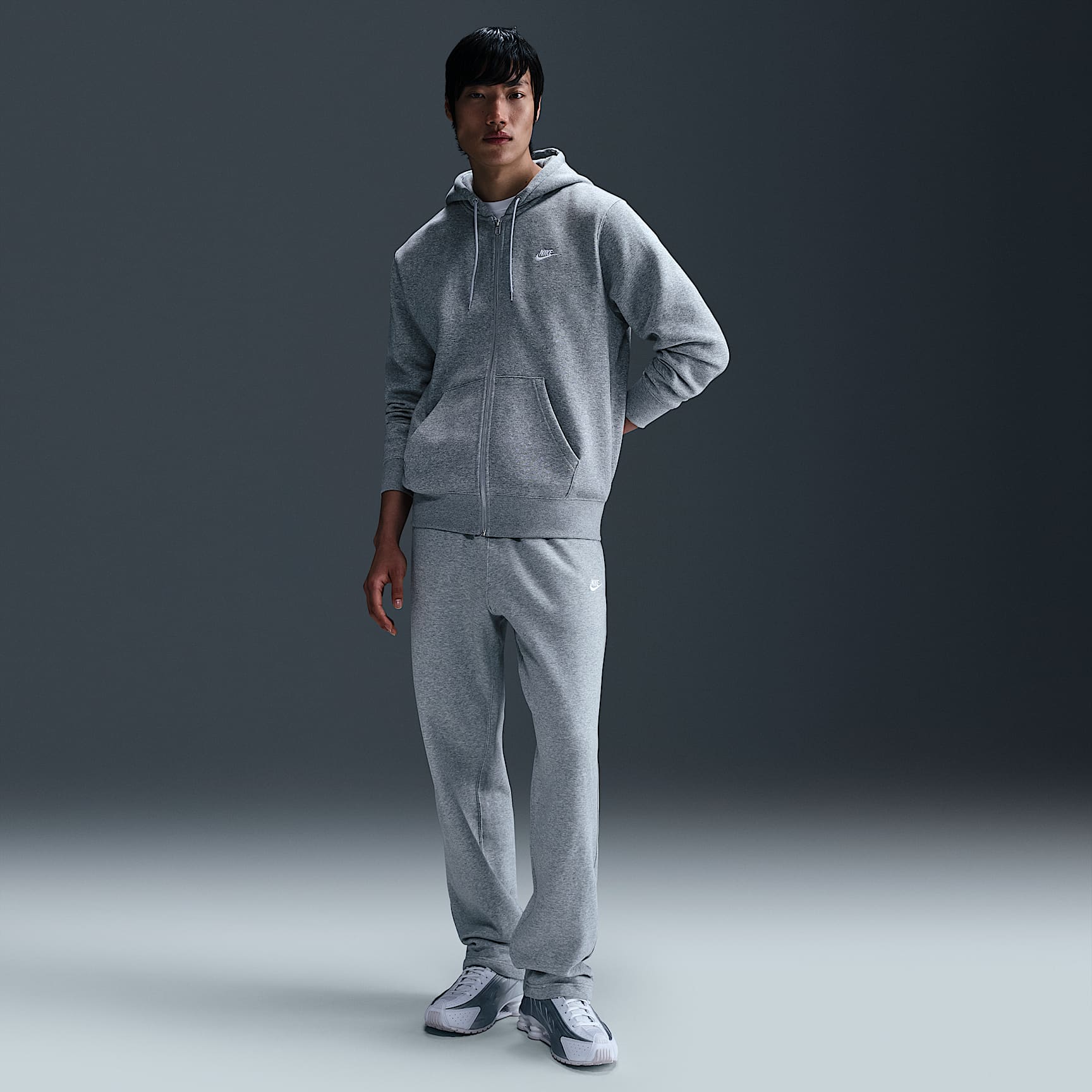 Nike Club Men's Full-Zip Fleece Hoodie