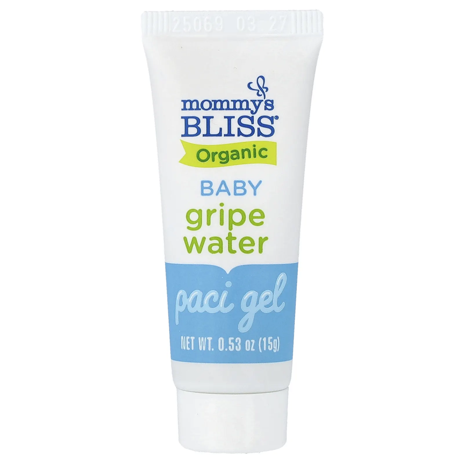 Mommy's Bliss, органическая укропная вода, гель для пустышки, для младенцев от 2 недель, 15 г (0,53 унции)