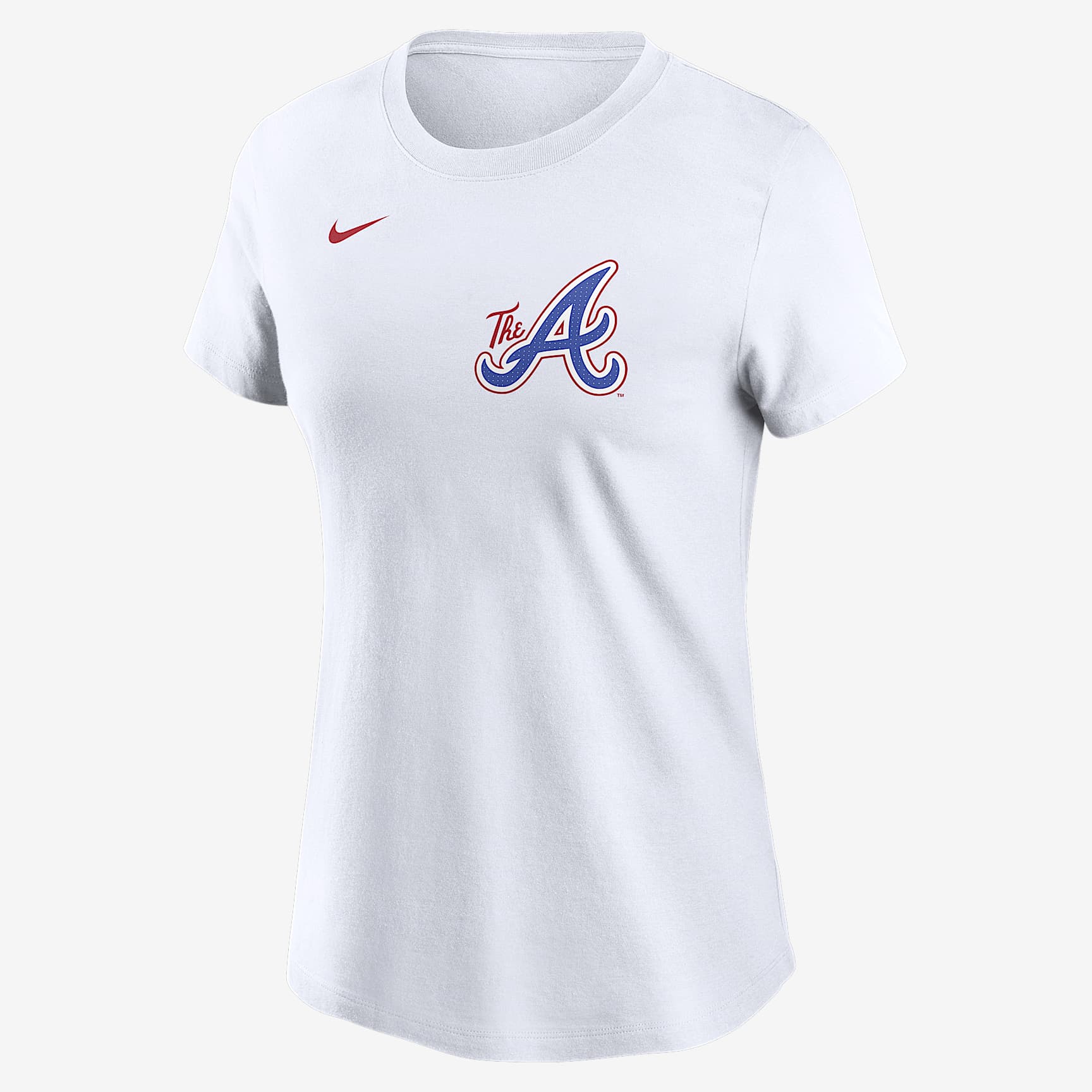 Ronald Acuña Jr. Atlanta Braves City Connect Fuse Women's Nike MLB T-Shirt