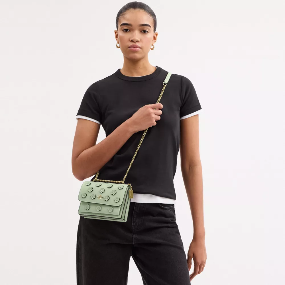 Сумка COACH Mini Klare Crossbody Bag With Floral Applique