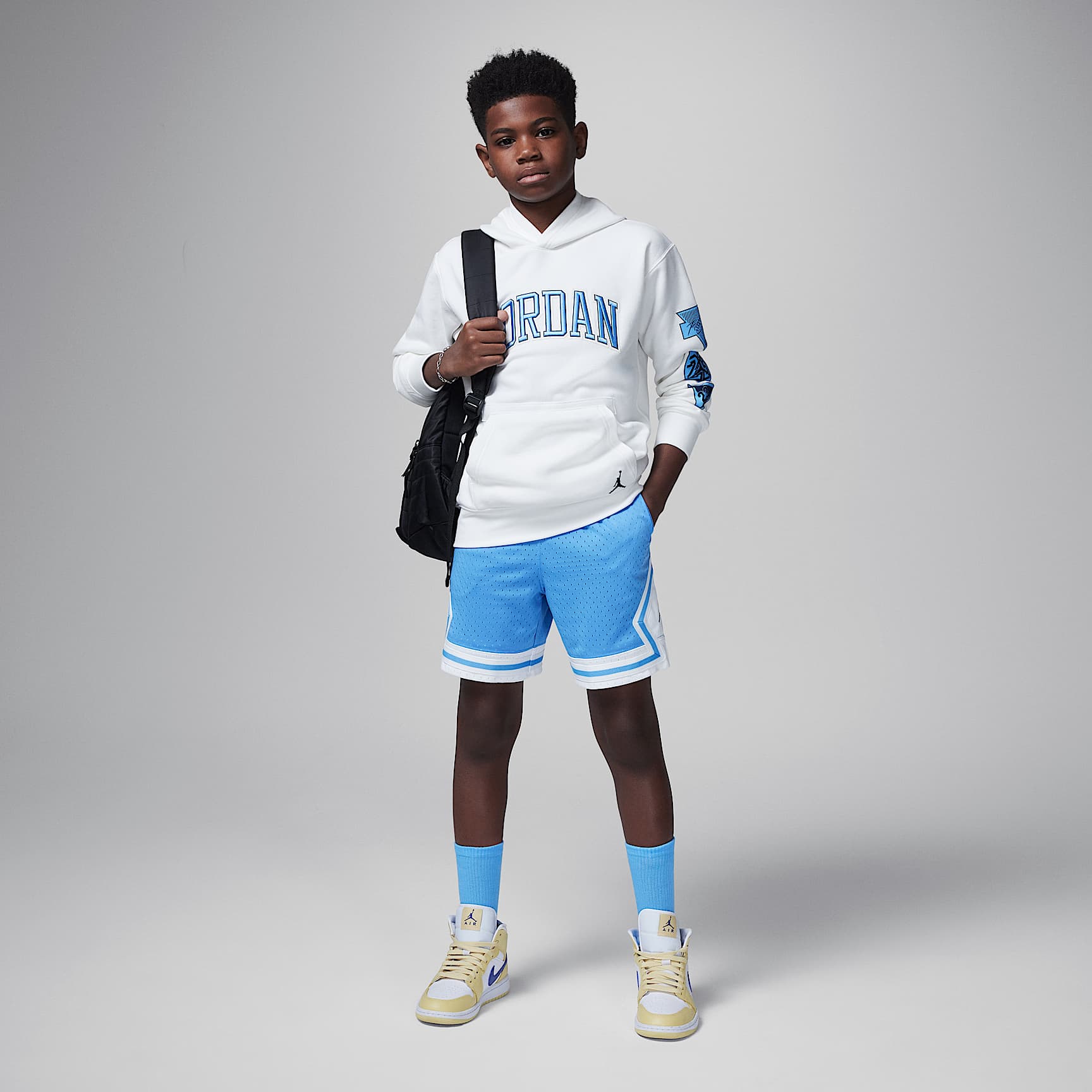 Jordan Sport Big Kids' Dri-FIT Diamond Shorts