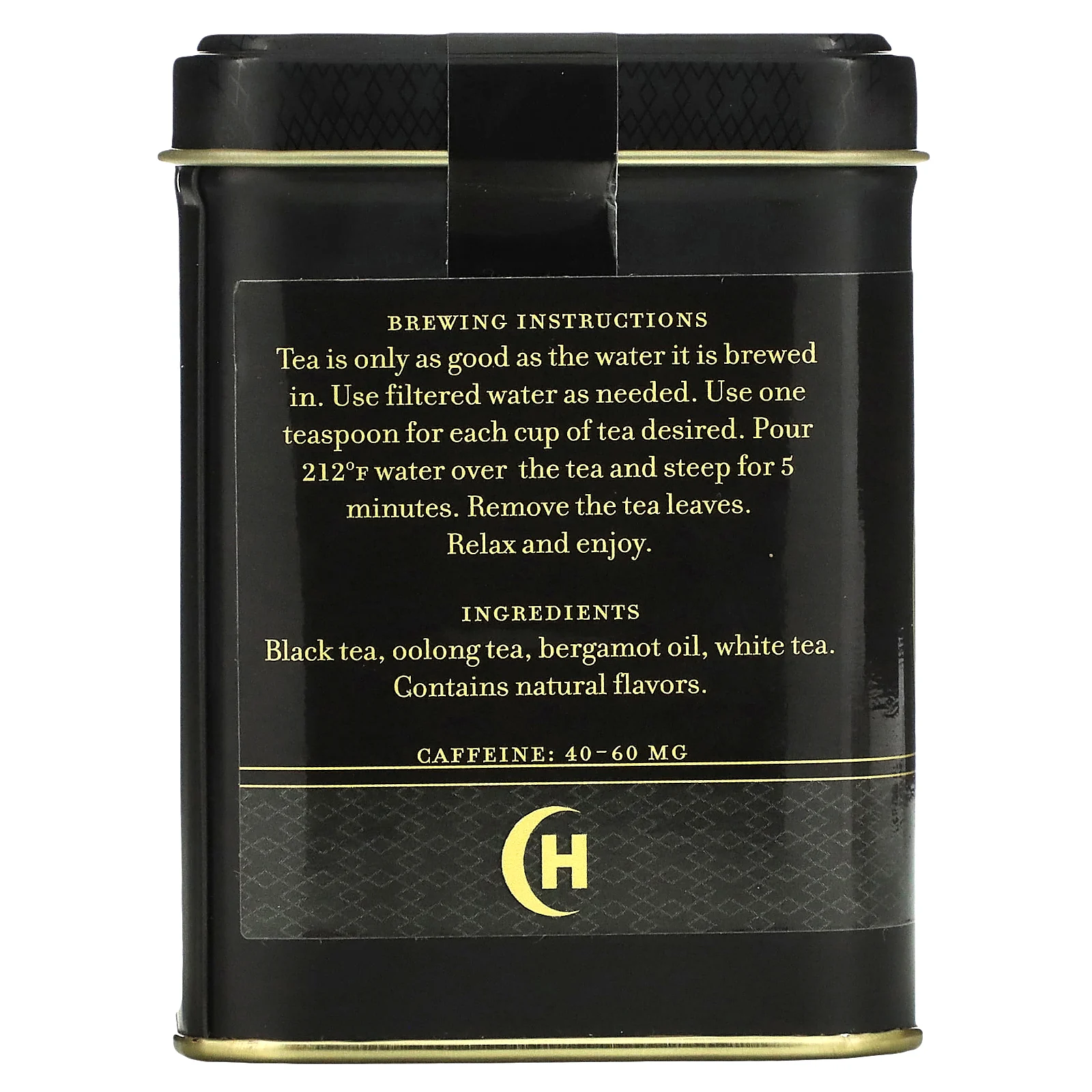 Harney & Sons, Черный чай Earl Grey Supreme с серебристыми верхушечными почками, 4 унции