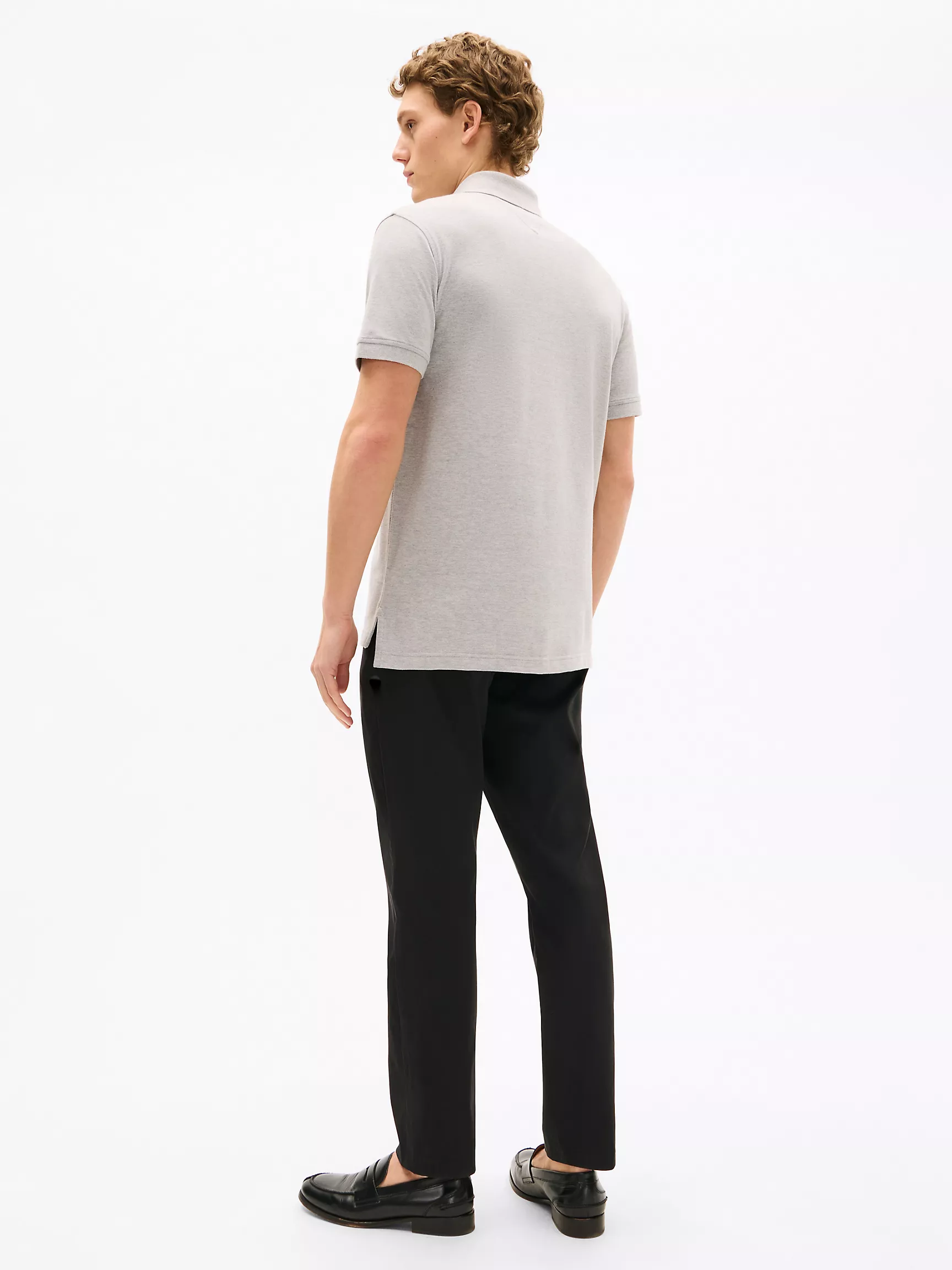 Мужское поло Tommy Hilfiger, Эластичное поло стандартного кроя Tommy