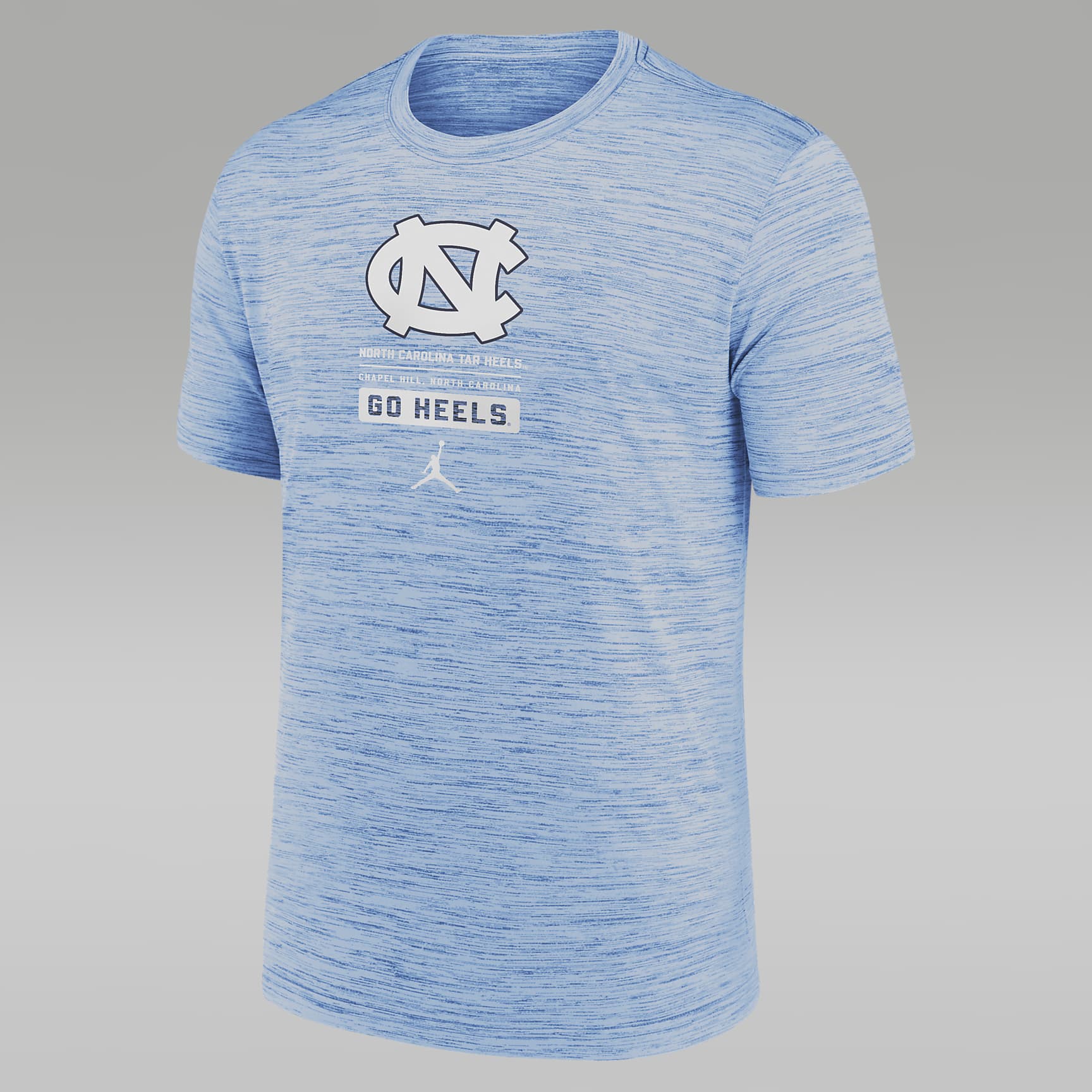 North Carolina Tar Heels Campus Center Block Velocity Men's Nike Dri-FIT College T-Shirt