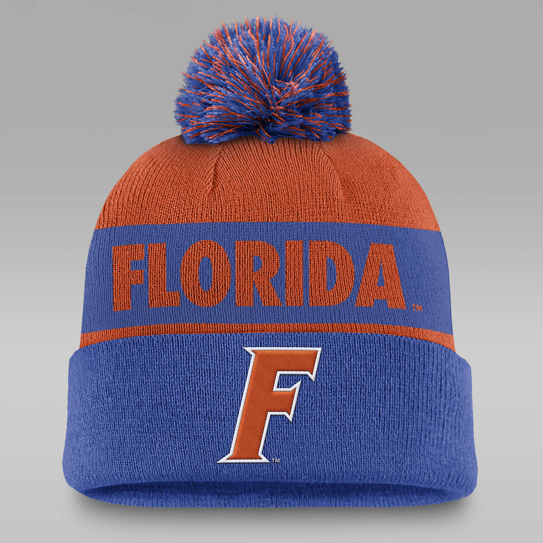 Florida Gators Primetime Peak Men's Nike College Cuffed Pom Beanie