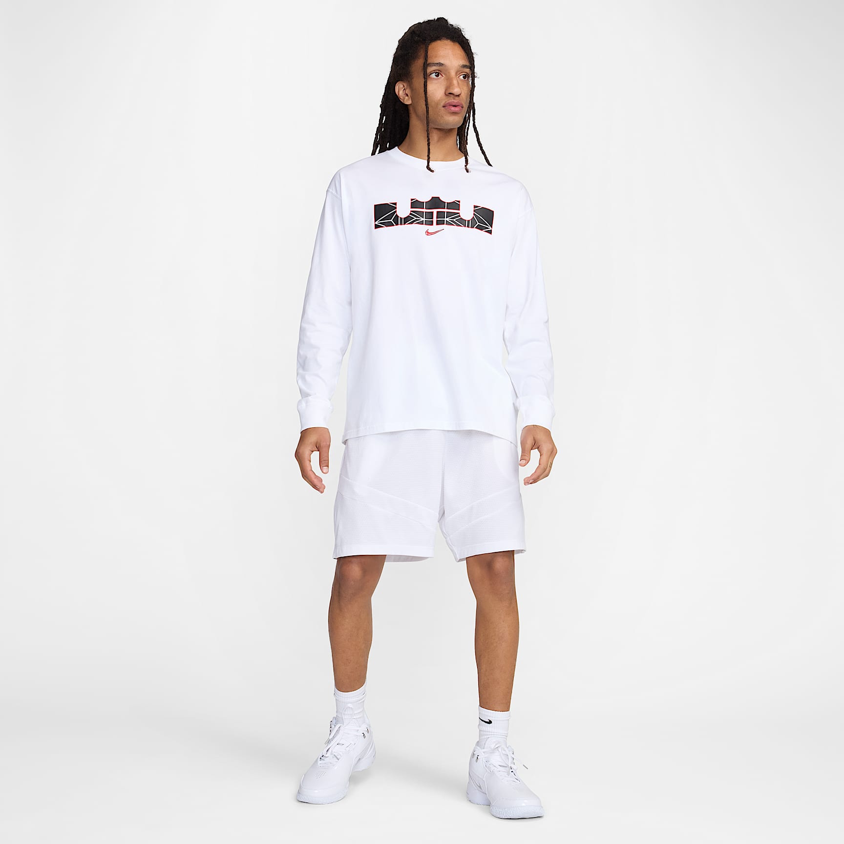 LeBron Men's Max90 Long-Sleeve Basketball T-Shirt