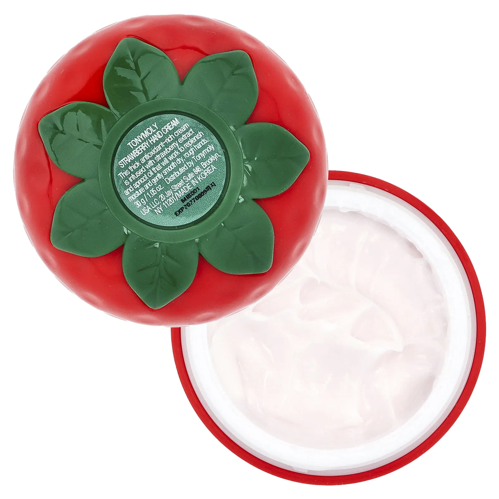 TonyMoly, крем для рук, с клубникой, 30 г (1,05 унции)