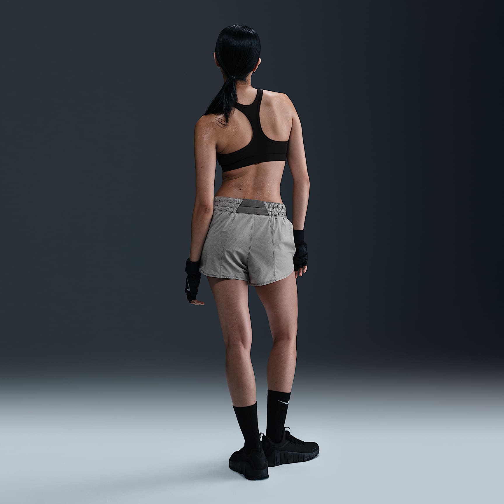 Nike One Women's Dri-FIT Mid-Rise 3" Brief-Lined Shorts